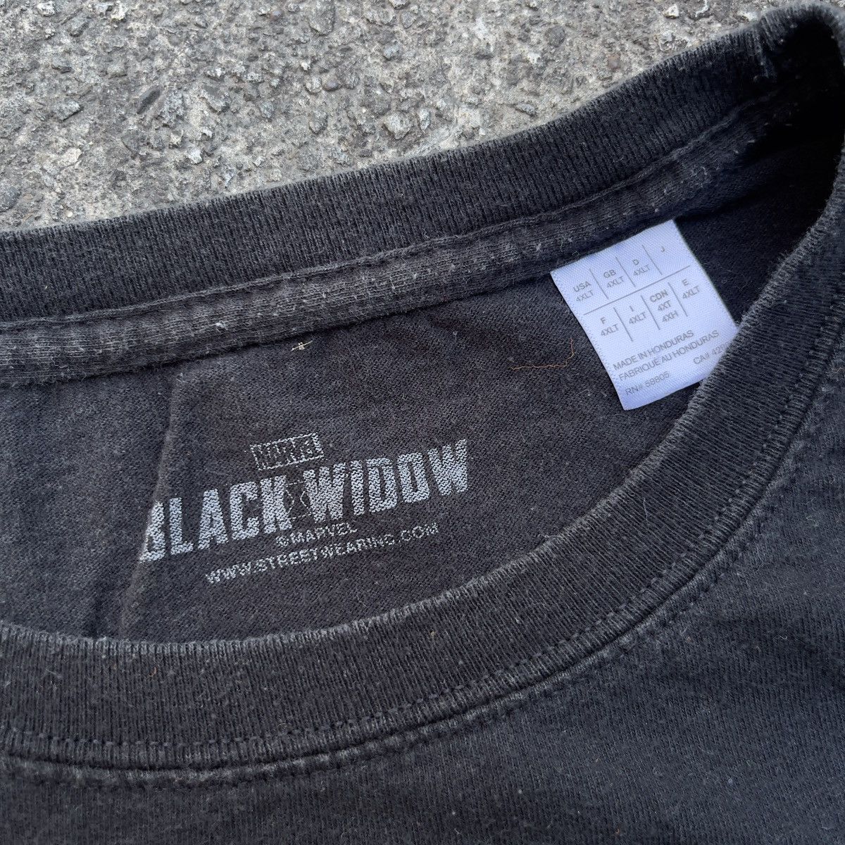 Marvel Comics × Vintage Vintage Oversized MARVEL BLACK WIDOW Shirt Size US XXL / EU 58 / 5 - 4 Thumbnail