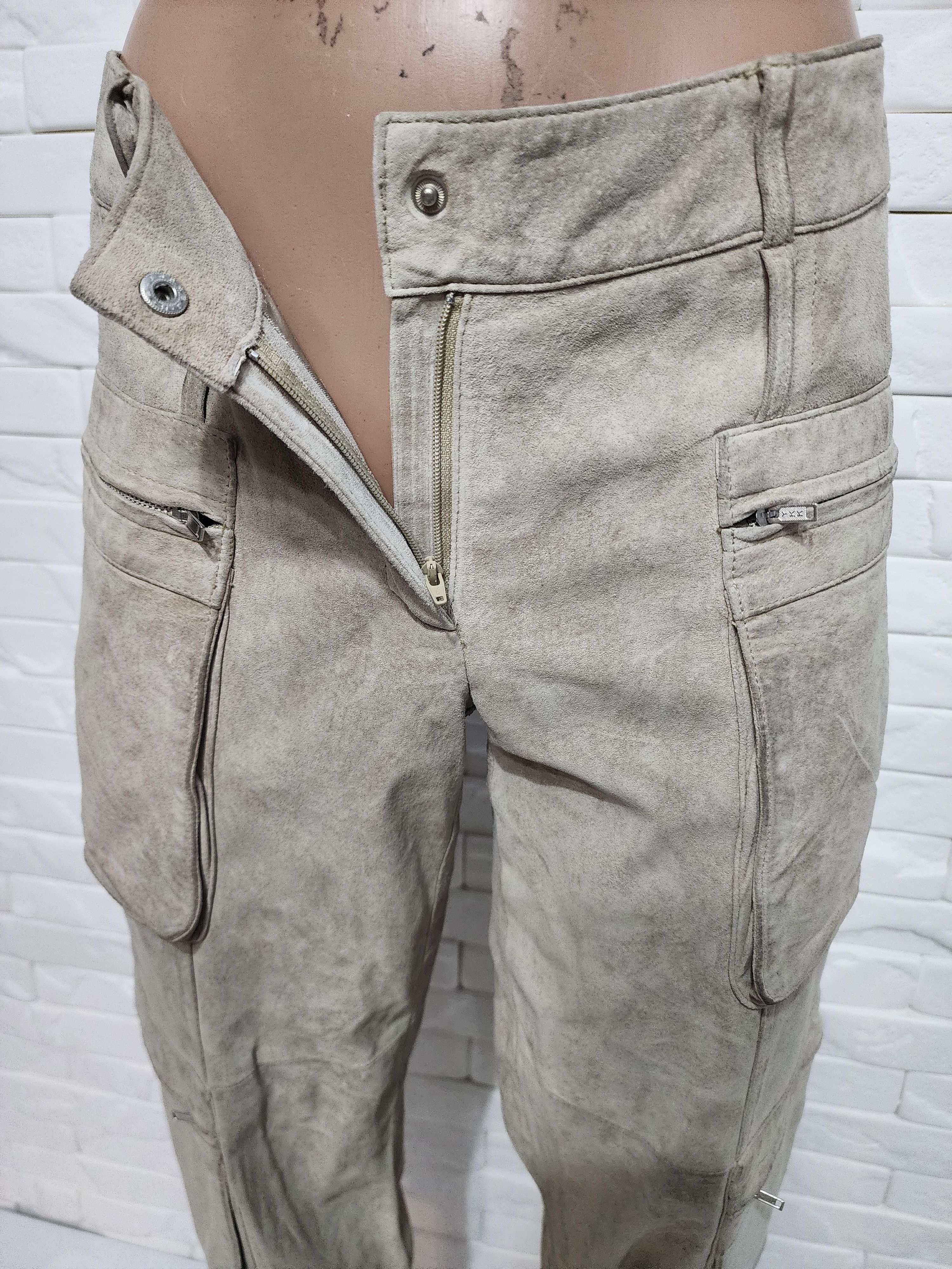 Other Women's suede pants with pockets. Size 30" / US 8 / IT 44 - 7 Thumbnail