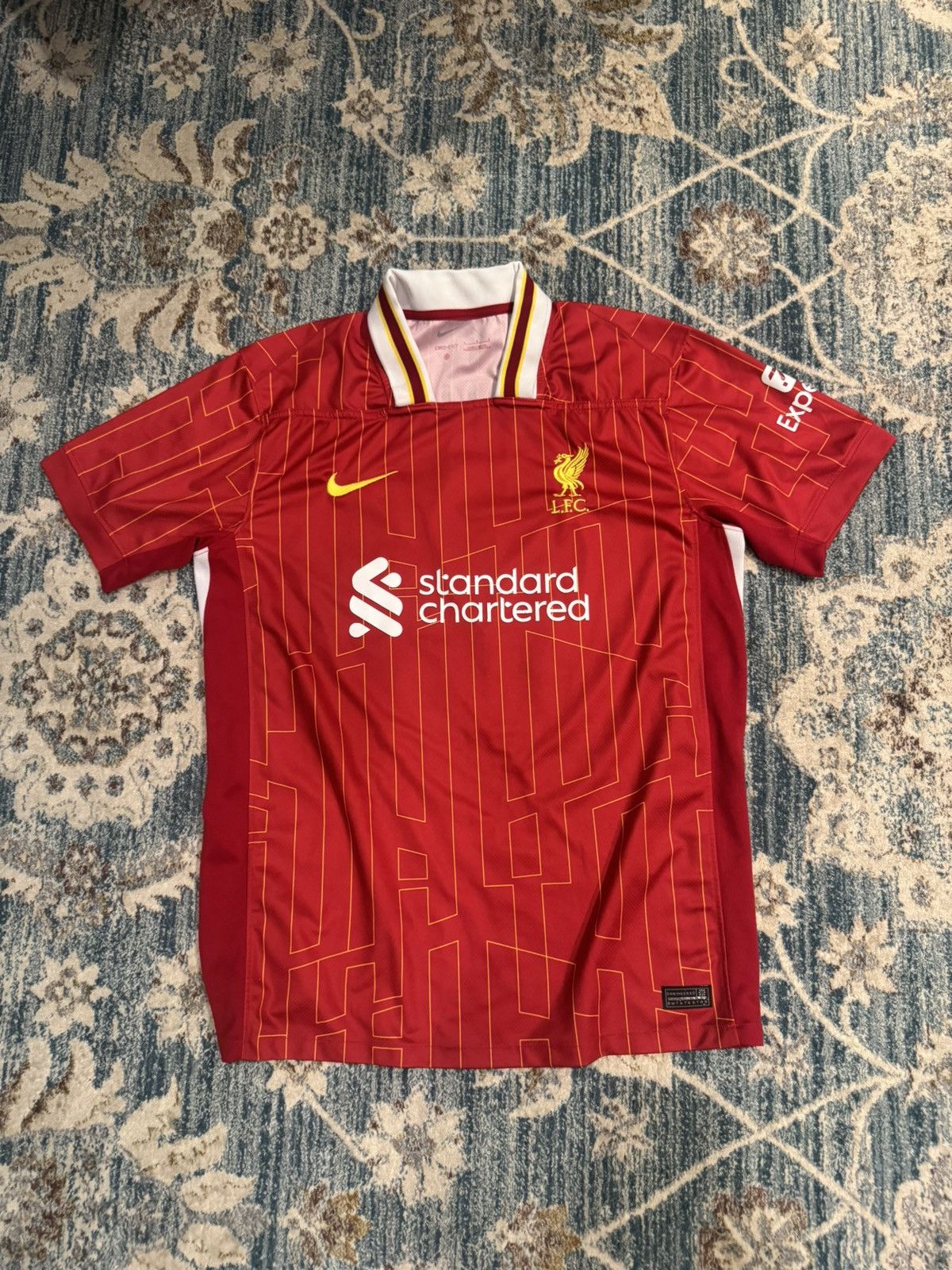 Nike 2025 Liverpool Home Jersey Size US M / EU 48-50 / 2 - 2 Thumbnail