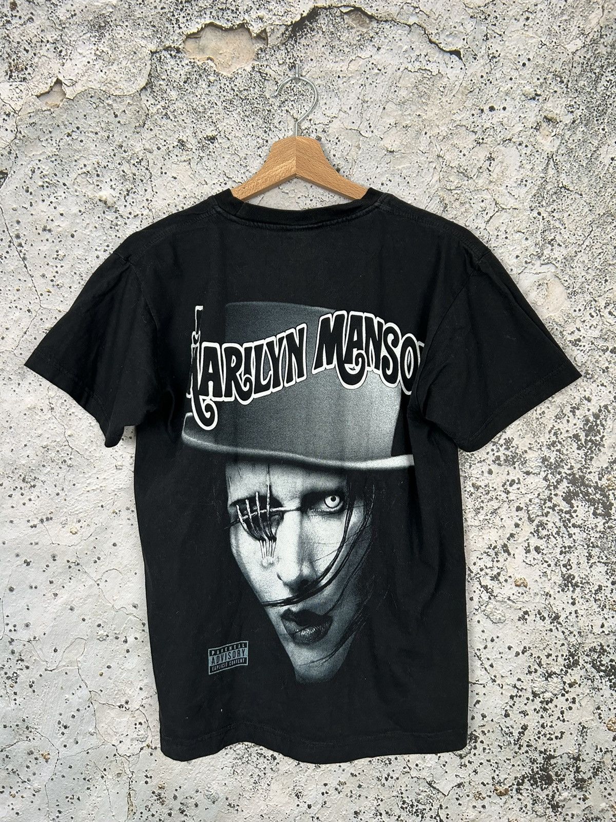 Band Tees Marilyn Manson Rock Band Tee Vintage Metal Grunge Y2K Size US M / EU 48-50 / 2 - 5 Thumbnail