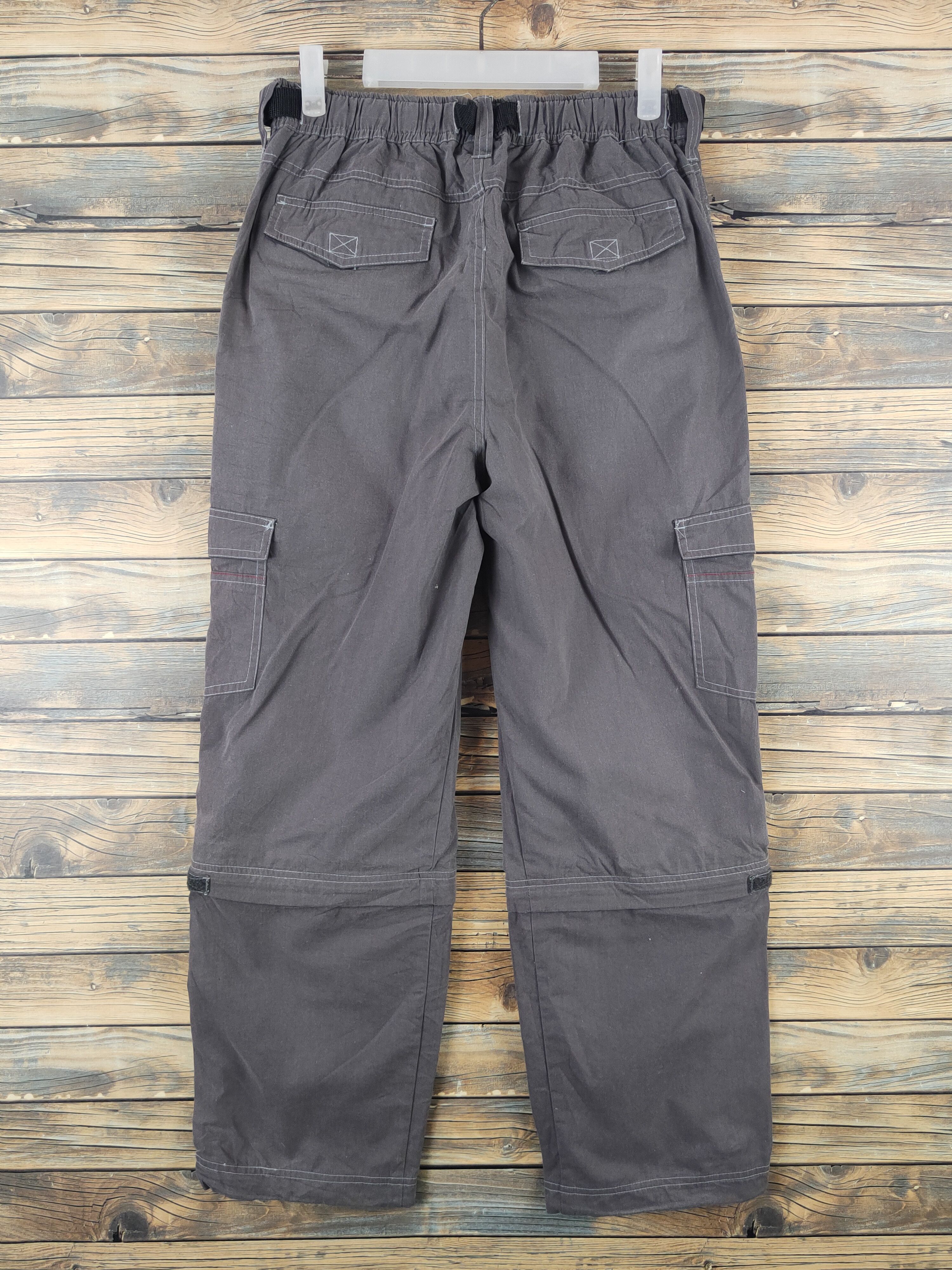 Japanese Brand Bad Boy Dark Gray Multipocket Tactical Cargo Pants #W2193 Size US 31 - 9 Thumbnail