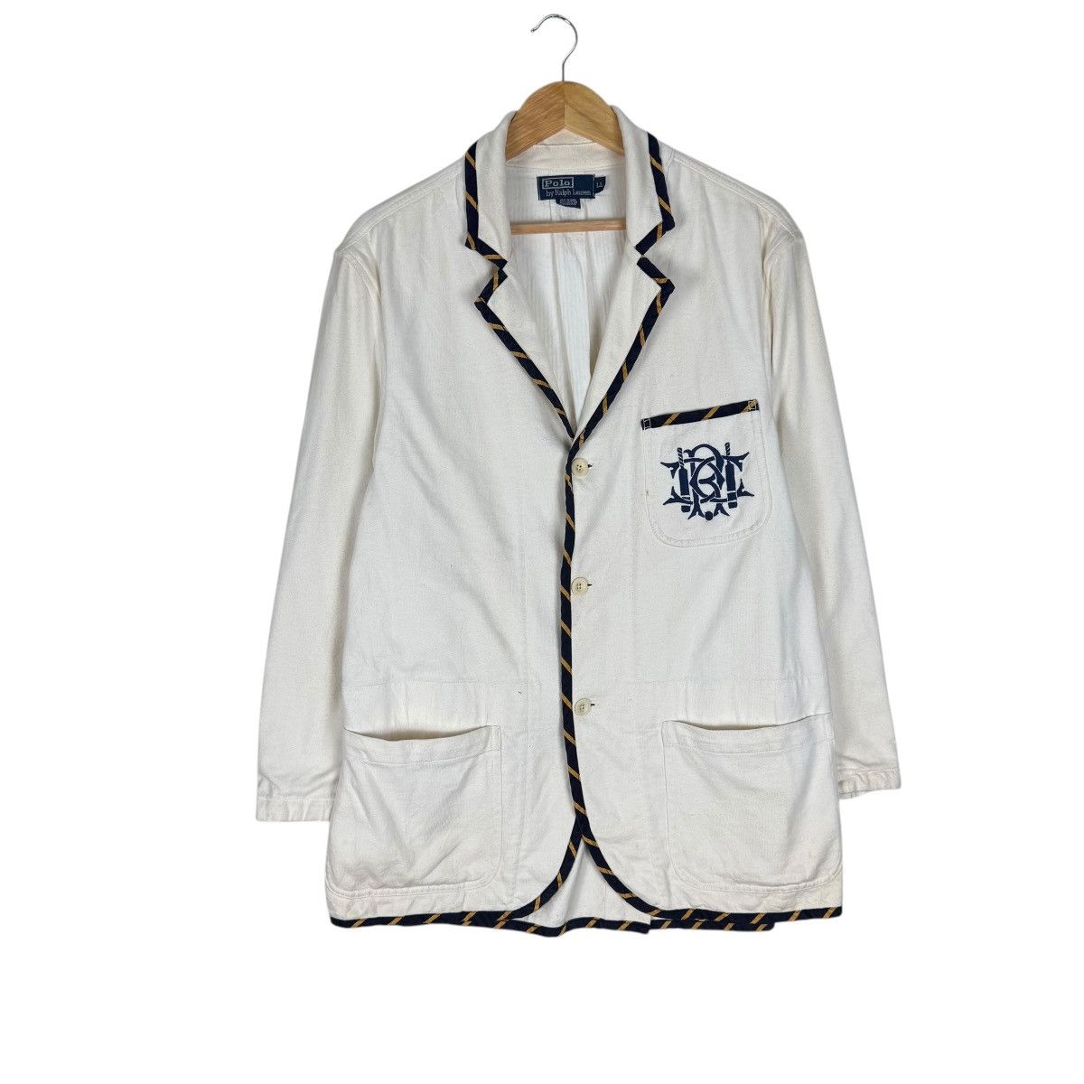 Polo Ralph Lauren 🌟POLO RL BLAZER COAT Size US L / EU 52-54 / 3 - 1 Thumbnail