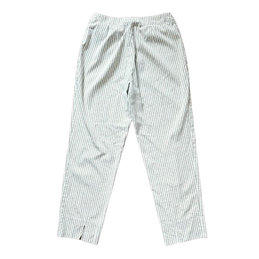 Piazza Sempione Piazza Sempione White/Green Pants | Size 4 Size 27" / US 4 / IT 40 - 2 Thumbnail