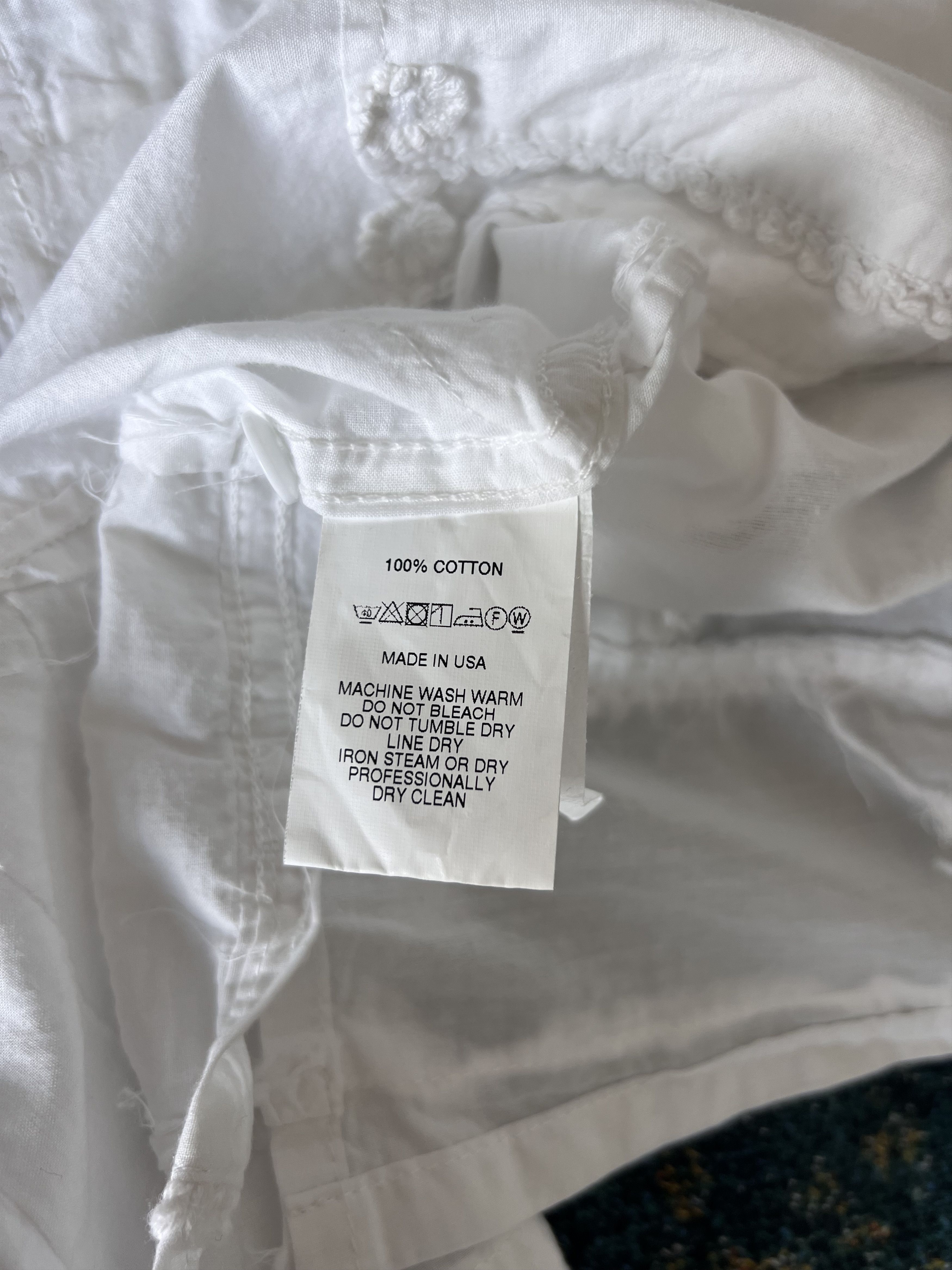 Engineered Garments Engineered Garments Mixed Patchwork Camp Shirt in White Size US M / EU 48-50 / 2 - 10 Thumbnail
