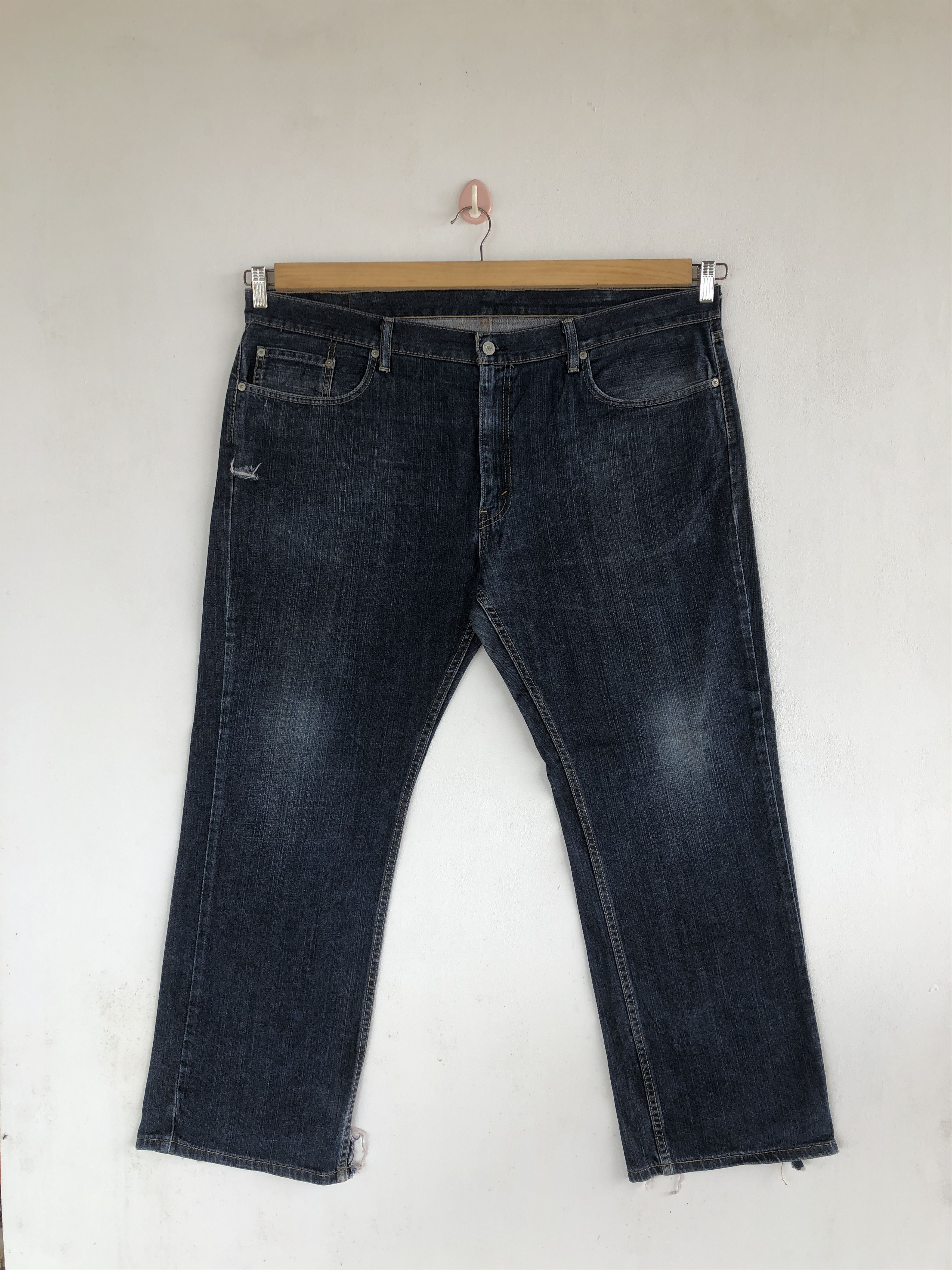 Crazy Y2K Baggy Levi's 559 Jeans Dark Blue Levis Cyber Denim