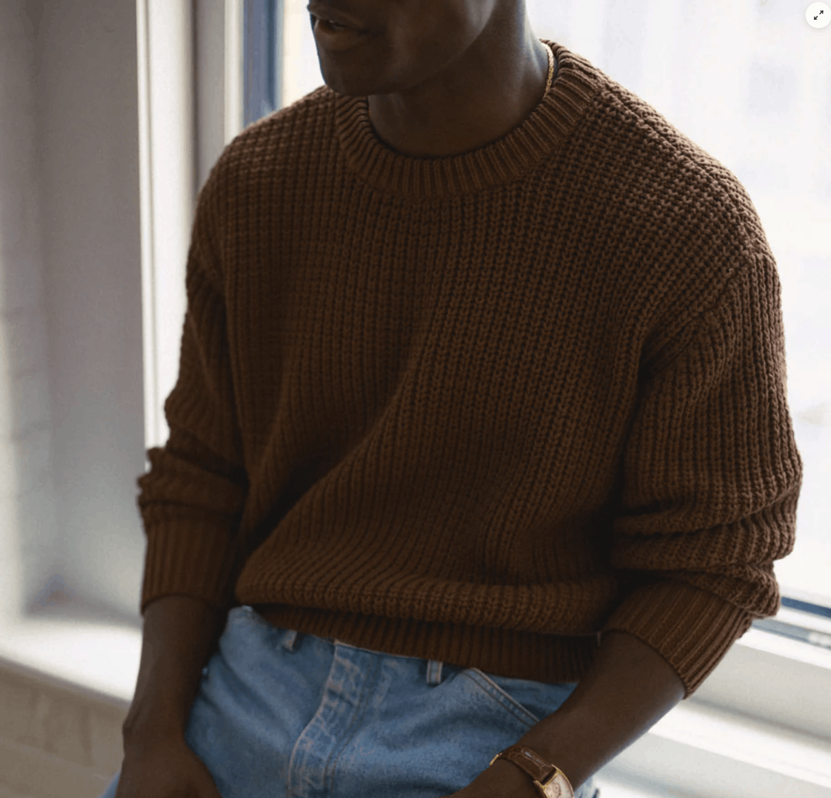 Every Other Thursday Cotton Fisherman Knit Sweater Size US XS / EU 42 / 0 - 3 Thumbnail