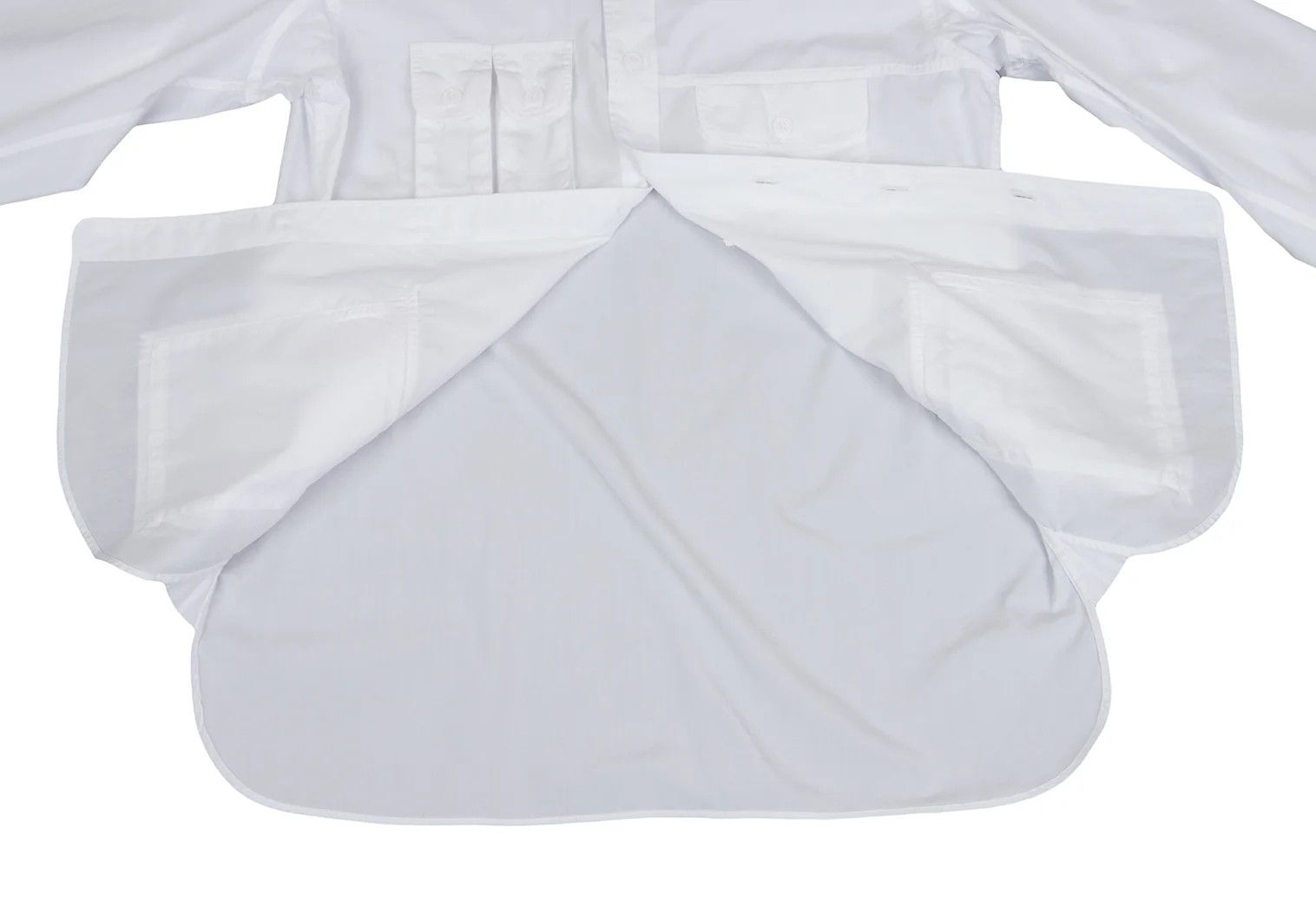 Yohji Yamamoto Yohji Yamamoto Cotton Flap Pocket Shirt Size US M / EU 48-50 / 2 - 14 Thumbnail