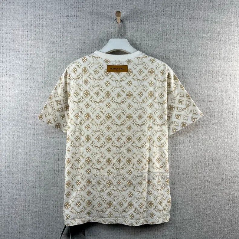 Louis Vuitton Louis Vuitton FW23 Full Logo Round Neck Short Sleeve Size US XL / EU 56 / 4 - 3 Thumbnail