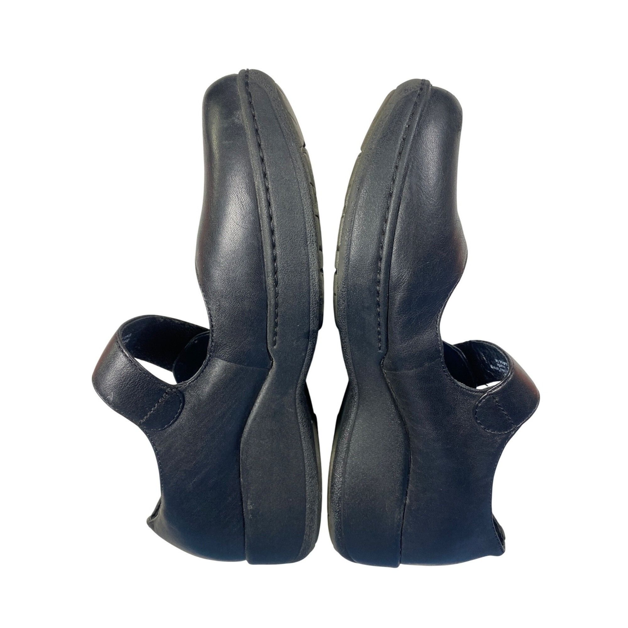 Dansko DANSKO Sonoma Annie ~ Black Leather Mary Janes Clogs Comfort Size US 11 / IT 41 - 6 Thumbnail