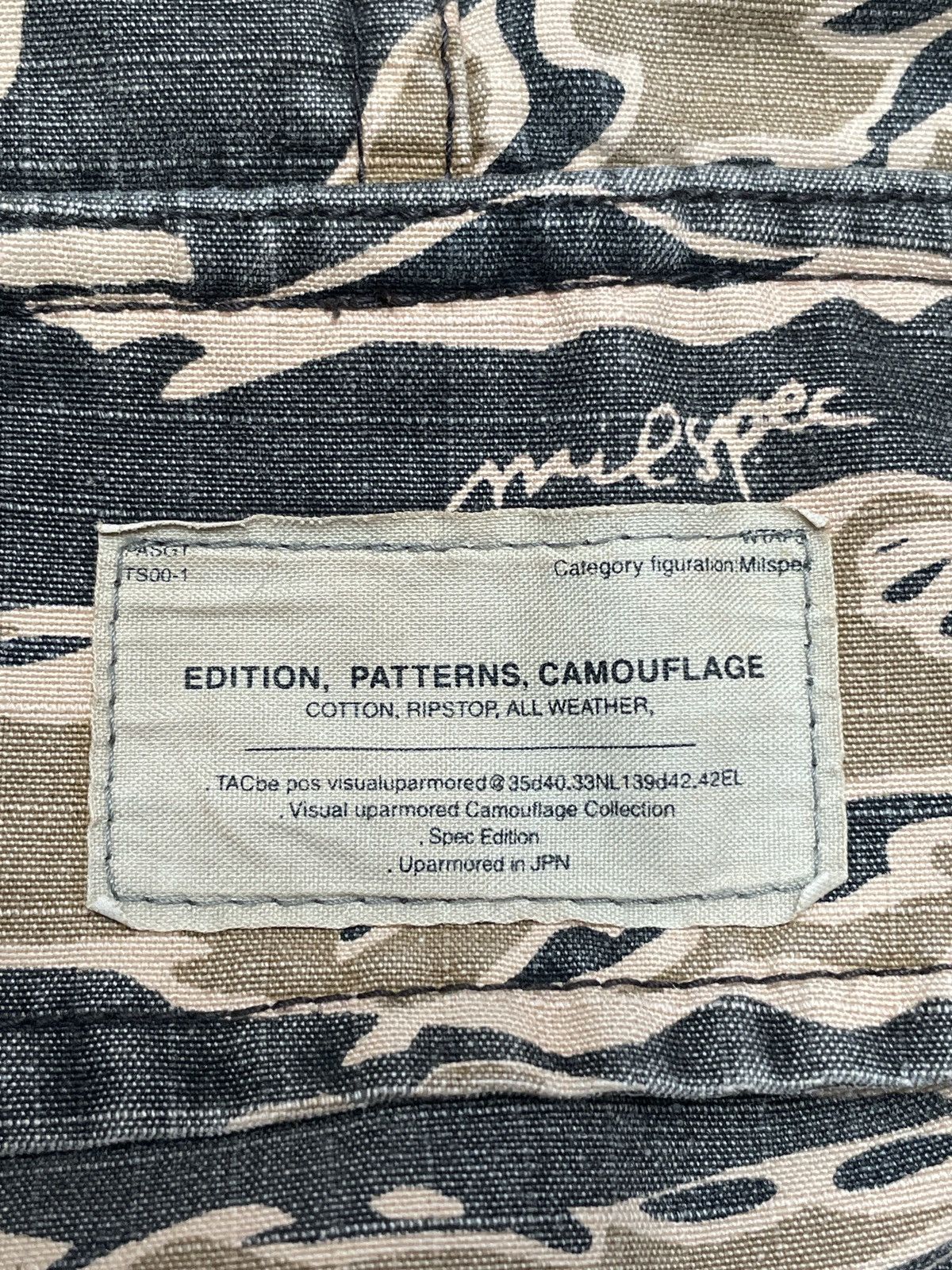 Wtaps Very Rare Vintage Brand Wtaps Tiger Stripe Baggy Cargo 1990s Size US 31 - 10 Thumbnail