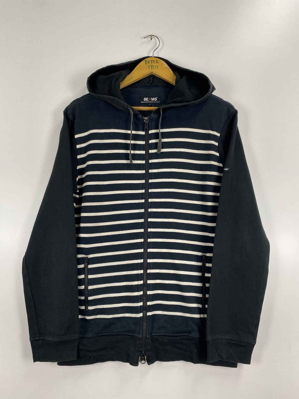 Beams Plus × Japanese Brand Beams Zipper Hoodies Size US L / EU 52-54 / 3 - 10 Thumbnail