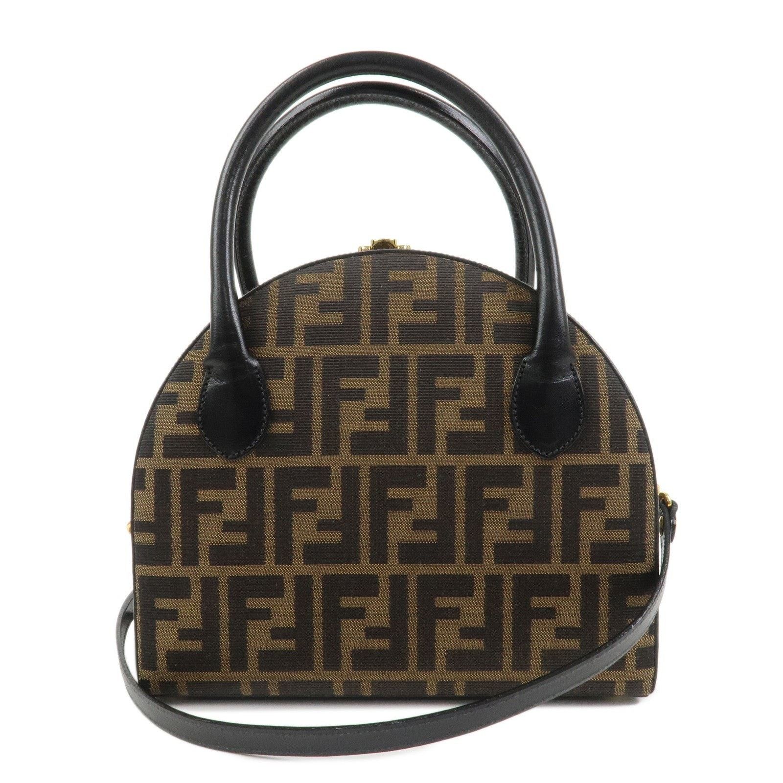 Fendi Fendi Zucca Shoulder Bag Brown Size ONE SIZE - 1 Thumbnail