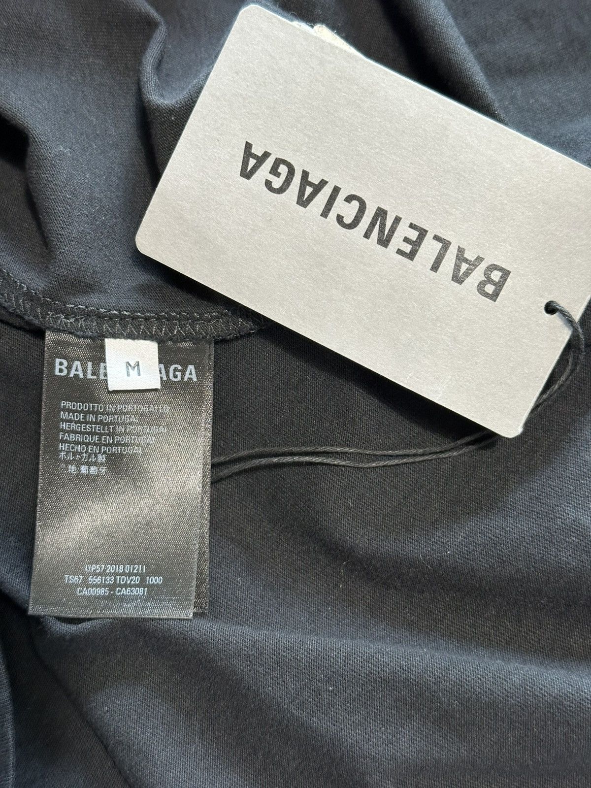Balenciaga BALENCIAGA ‘I ❤️ Techno’ cotton tshirt Size US M / EU 48-50 / 2 - 5 Thumbnail