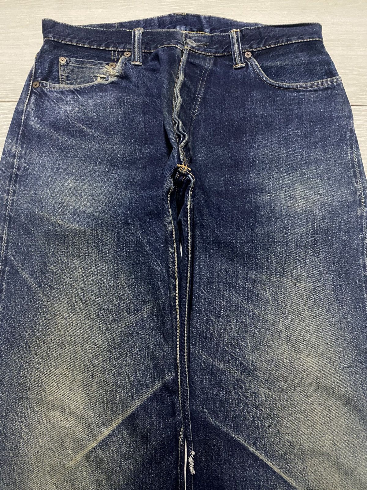 Evisu Rare archival Evisu x D.Bones x Japanese Tribute Selvedge Size US 32 / EU 48 - 3 Thumbnail