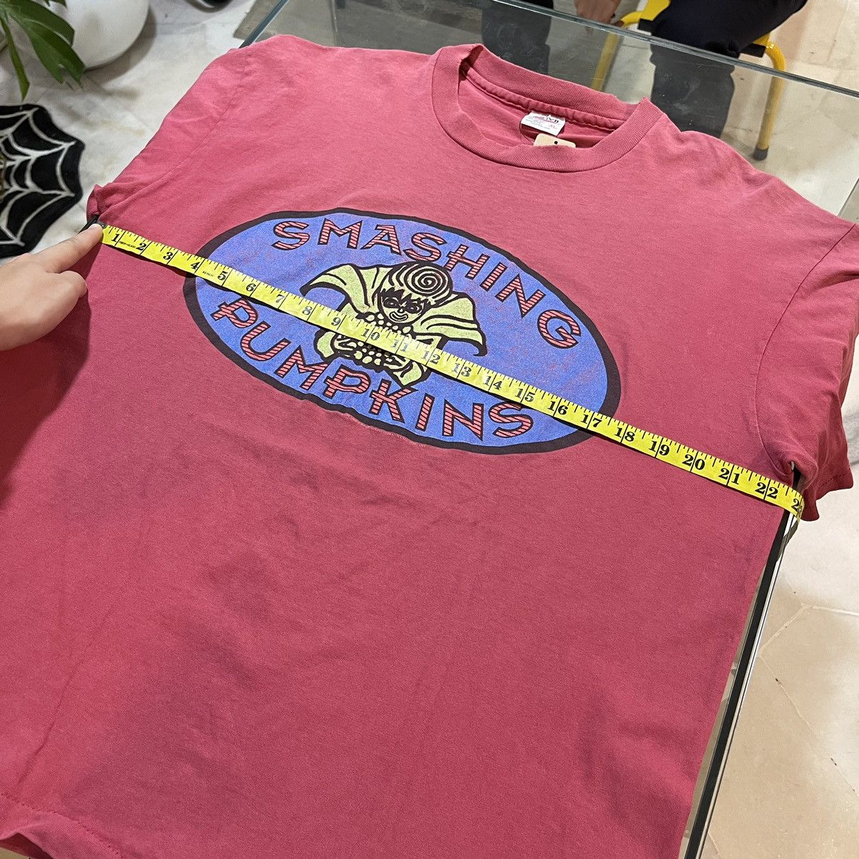 Anvil × Band Tees × Vintage SMASHING PUMPKINS Vintage 1994 Band T-Shirt Size US XL / EU 56 / 4 - 12 Thumbnail