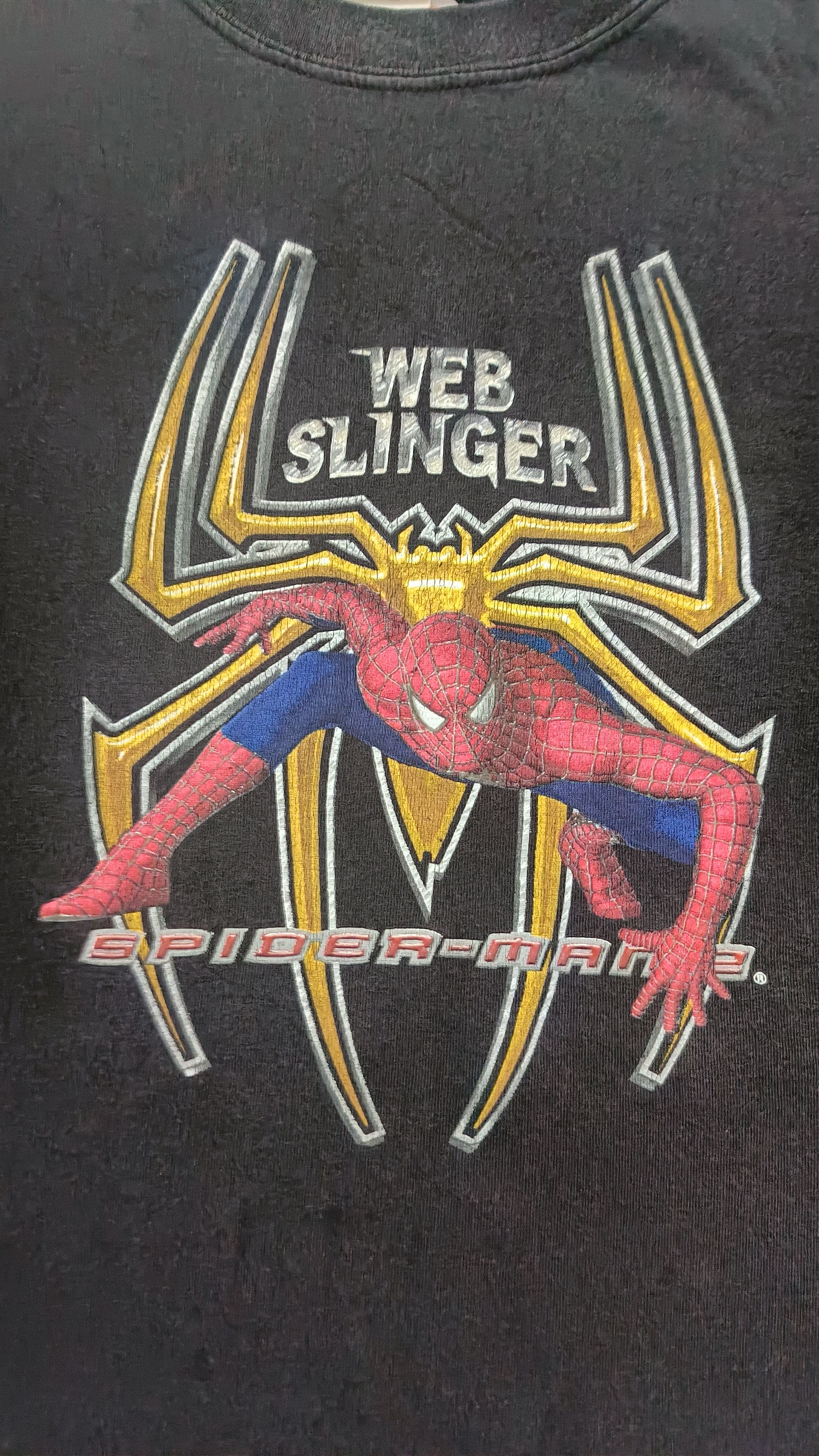 Marvel Comics × Vintage 🔥🔥 Rare Vintage Movie Spiderman 2 Tee Size US L / EU 52-54 / 3 - 3 Thumbnail
