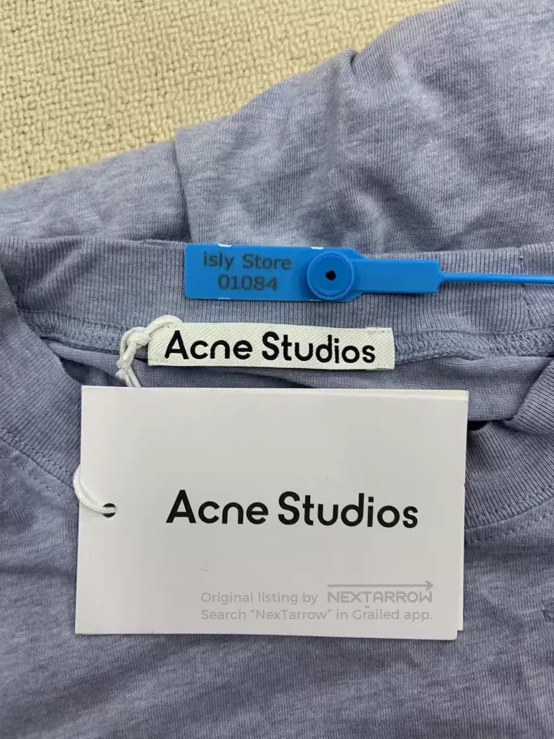 Acne Studios Acne Studios Distressed Logo Printed Short Sleeve T-Shirt, Size US XS / EU 42 / 0 - 5 Thumbnail