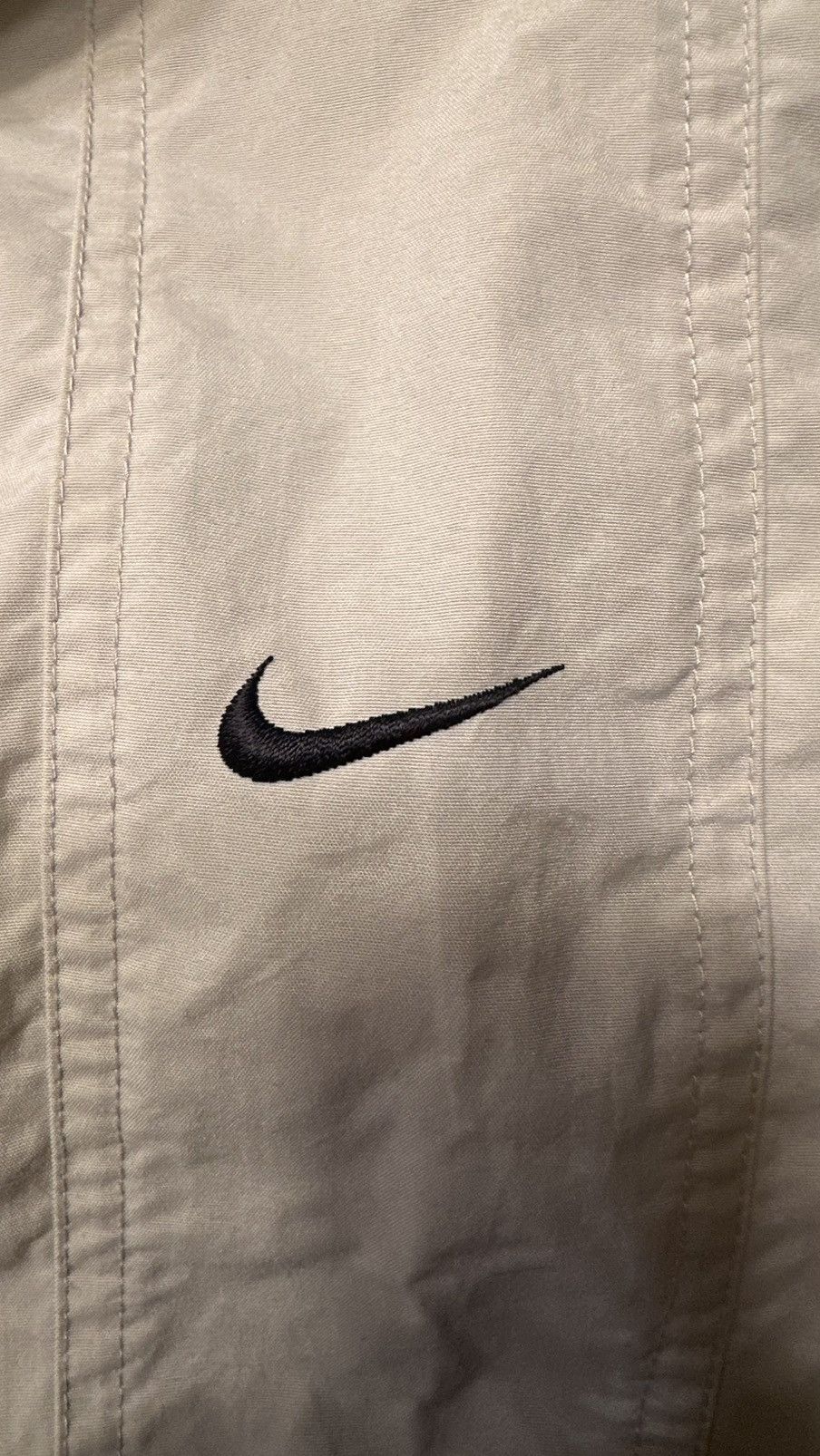 Nike × Vintage Off White Nike Hockey Jersey Size US L / EU 52-54 / 3 - 4 Thumbnail