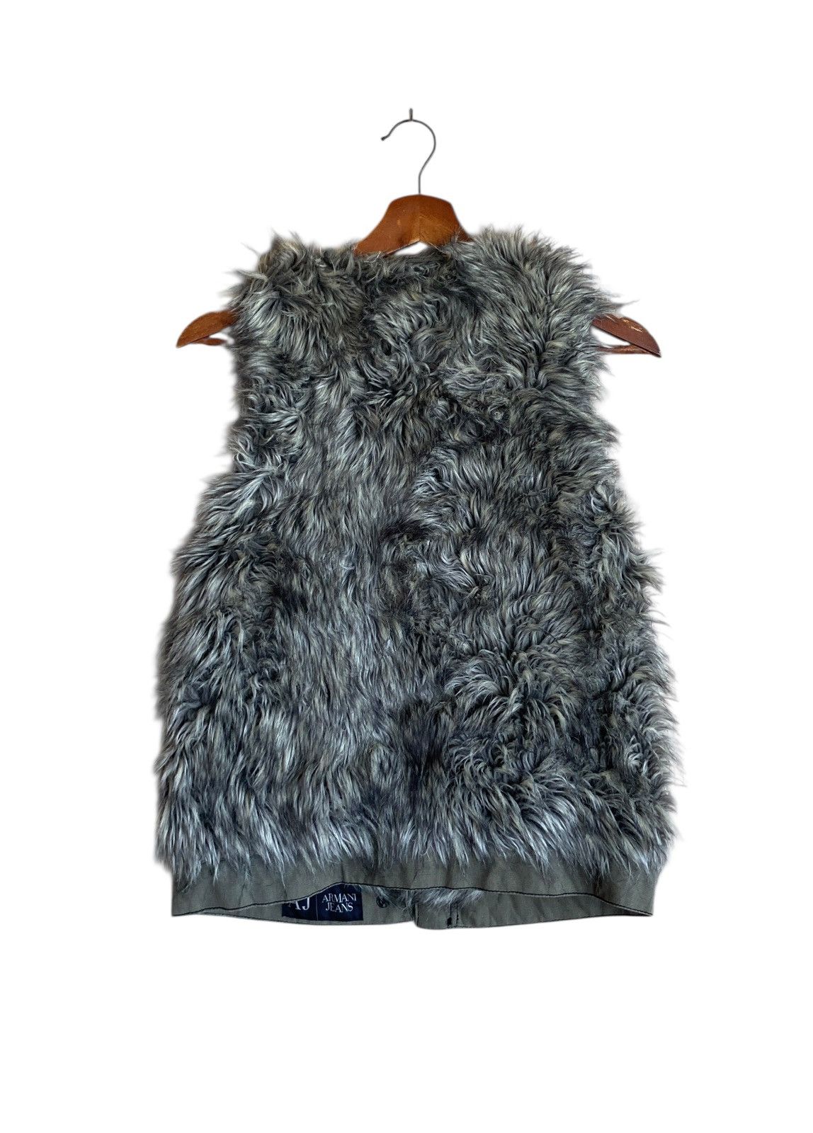 Armani Rare Design Vintage Brand Armani Exchange Fur Vests 2000s Size US S / EU 44-46 / 1 - 2 Thumbnail