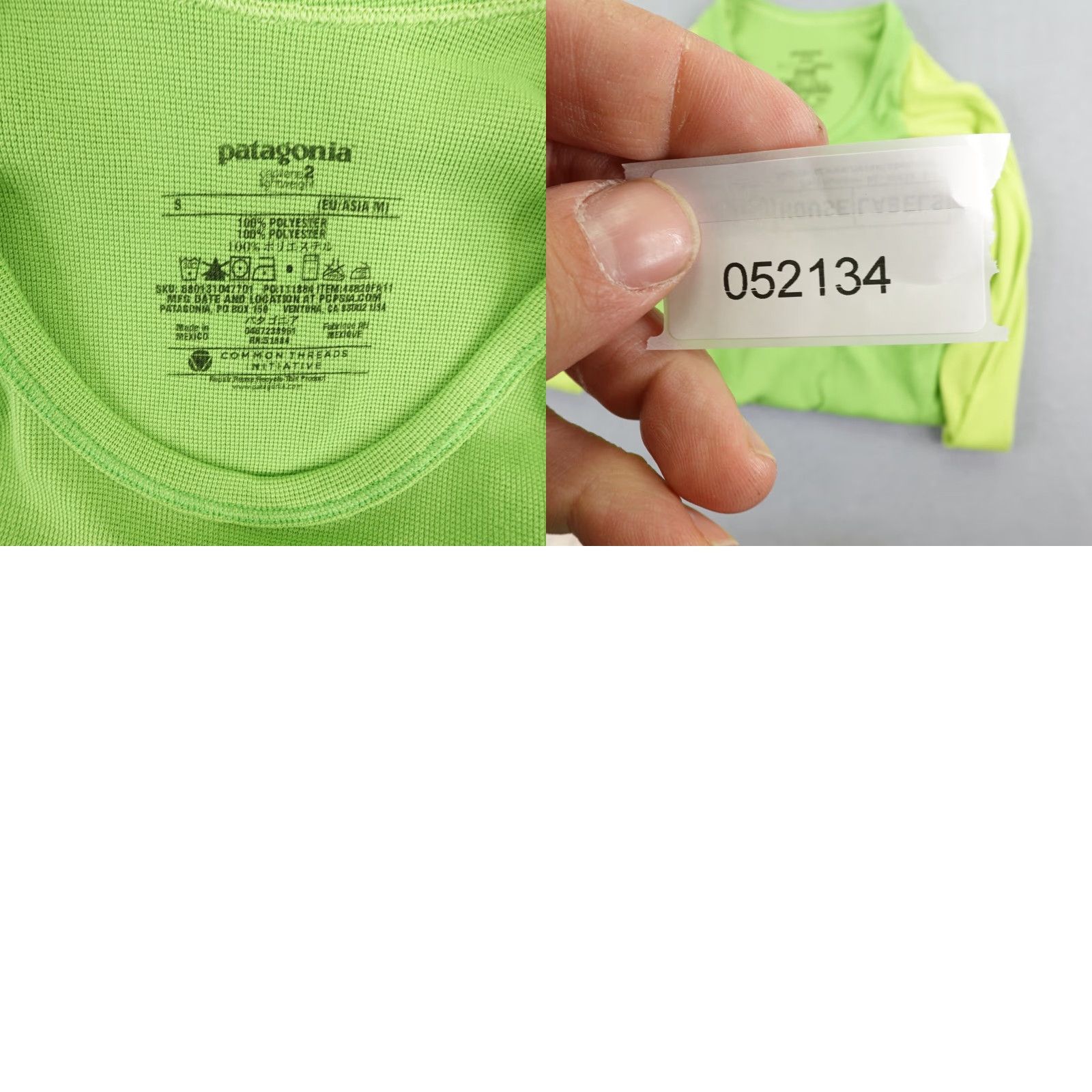 Patagonia Patagonia Shirt Women Small Green Capilene 2 Midweight Baselayer Top Shirt Women Small Green Capilene 2 Midweight Baselayer Performance Top Size S / US 4 / IT 40 - 8 Thumbnail