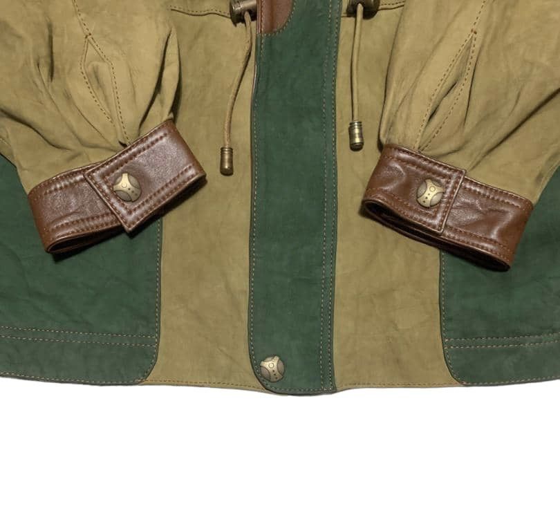 Japanese Brand Vintage Leather Jacket Made In Spain Size US L / EU 52-54 / 3 - 2 Thumbnail