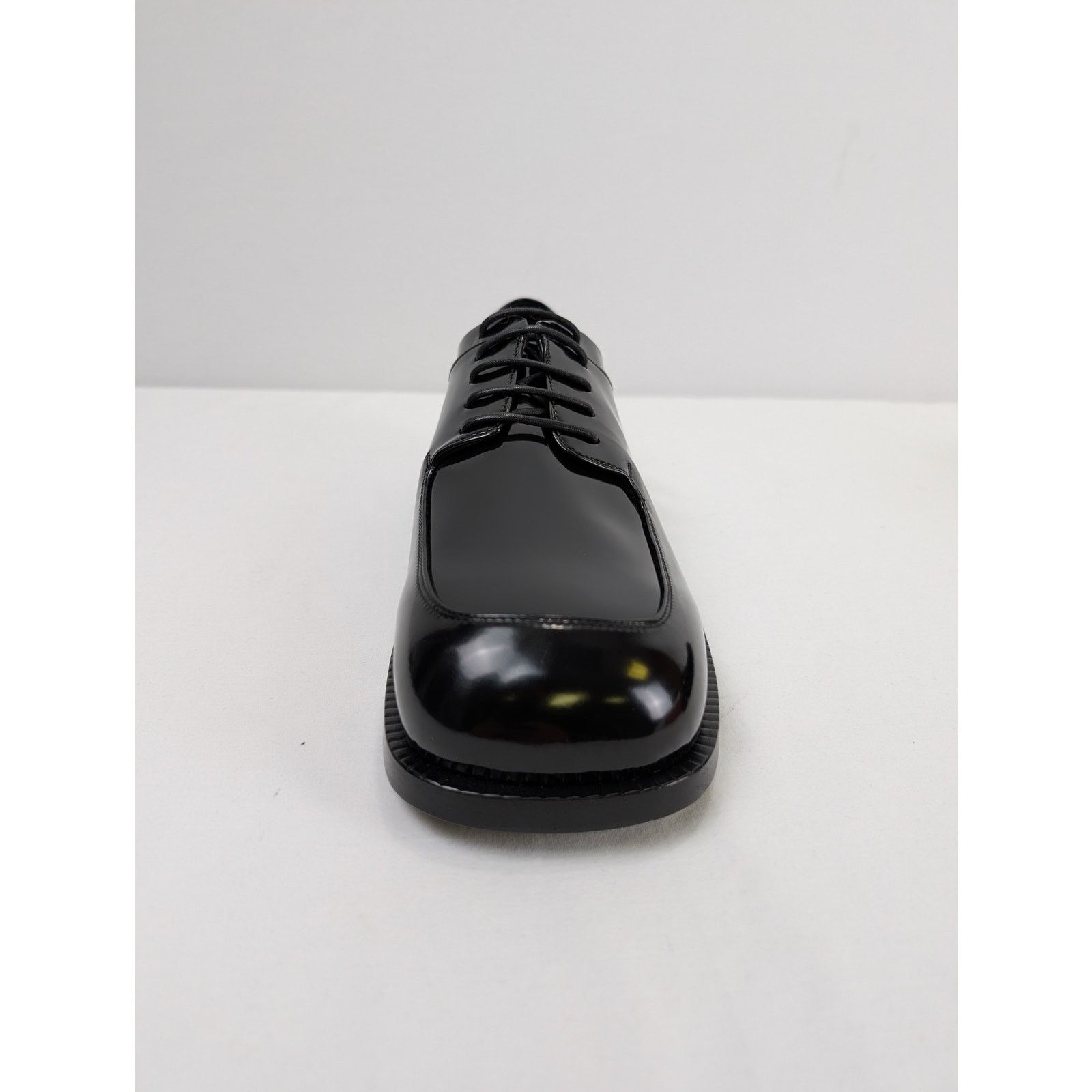 Salvatore Ferragamo o1rshd1 Nero Skin Dinamic Leather Shoe Boots in Noir Size US 10 / EU 43 - 15 Thumbnail