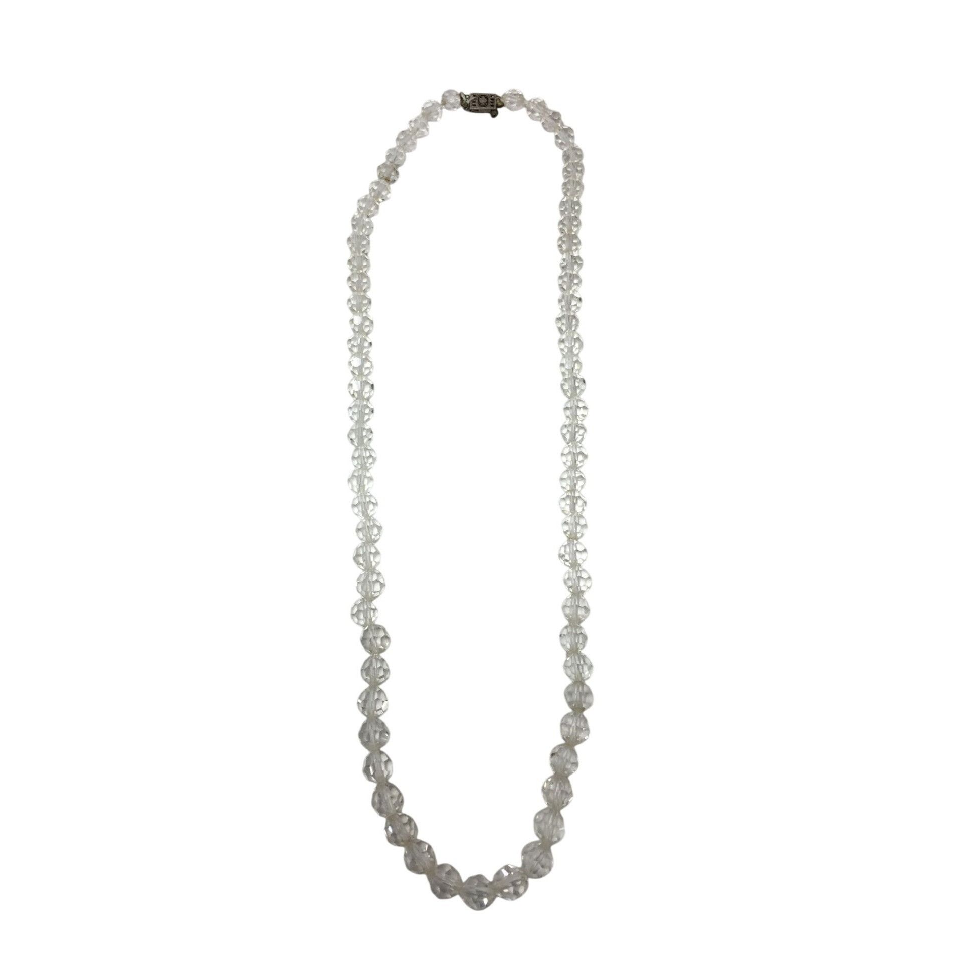 Other Women's Necklace with Clear Beads on it Size ONE SIZE - 1 Thumbnail