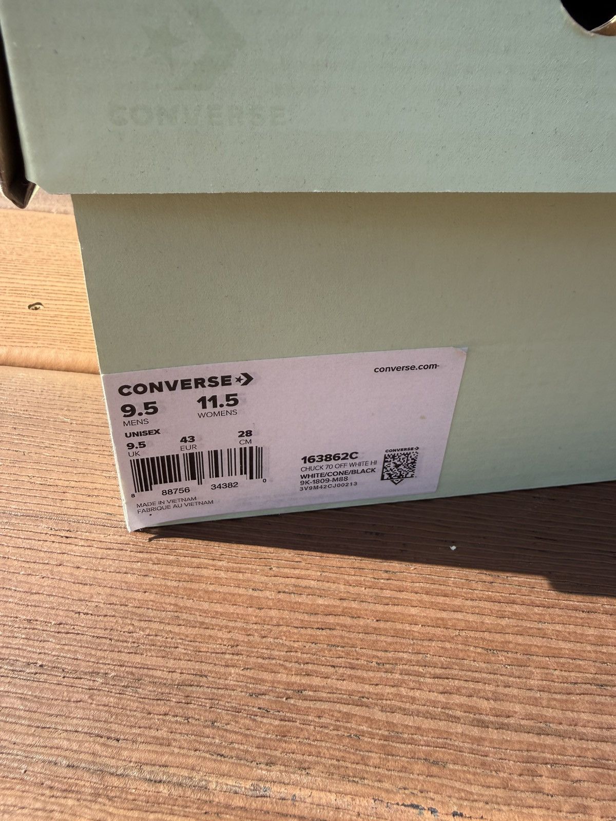 Converse Off-White Converse size 9.5 Size US 9.5 / EU 42-43 - 9 Thumbnail