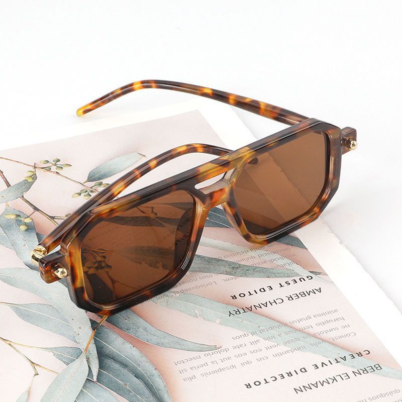VIBE New Design Street ins style custom avant-garde sunglasses Size ONE SIZE - 4 Thumbnail