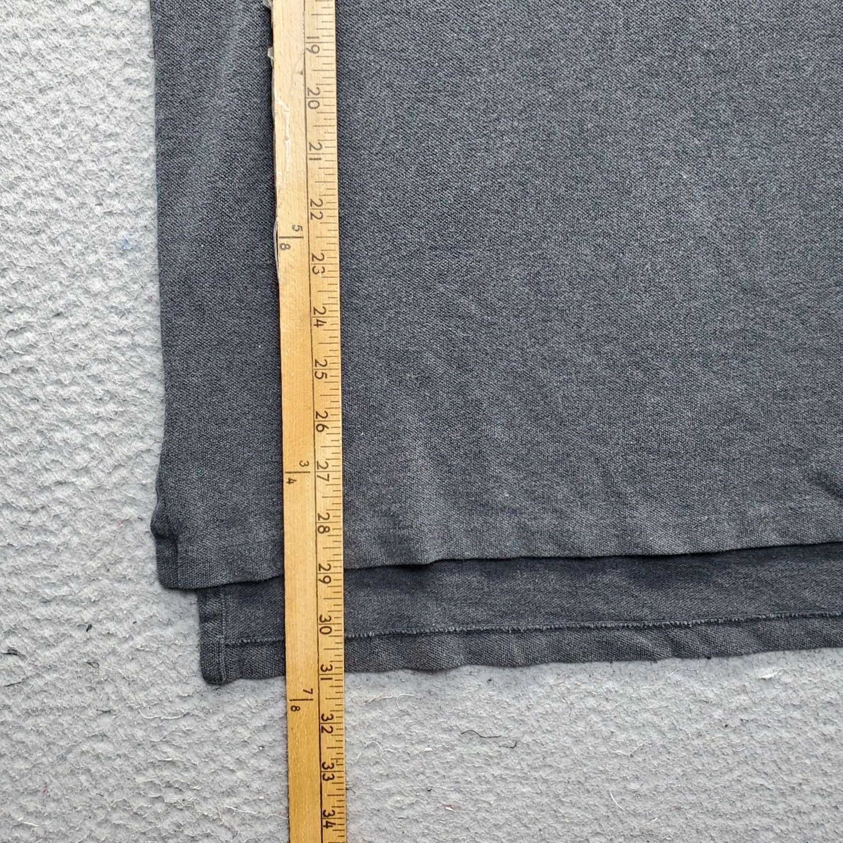 Polo Ralph Lauren VTG Polo Ralph Lauren Polo Shirt Womens XL Gray Pony Logo High Low Slit Popover Size XL / US 12-14 / IT 48-50 - 3 Thumbnail