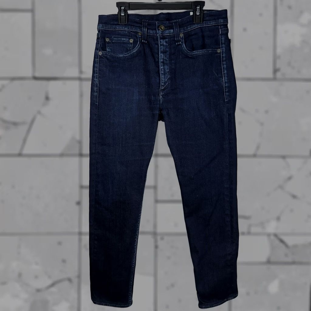Rag & Bone rag & bone New York Fit 2 Slim Blue Jeans Mens 31x32 Skinny Slimming Blue 2010s Size US 31 - 1 Thumbnail