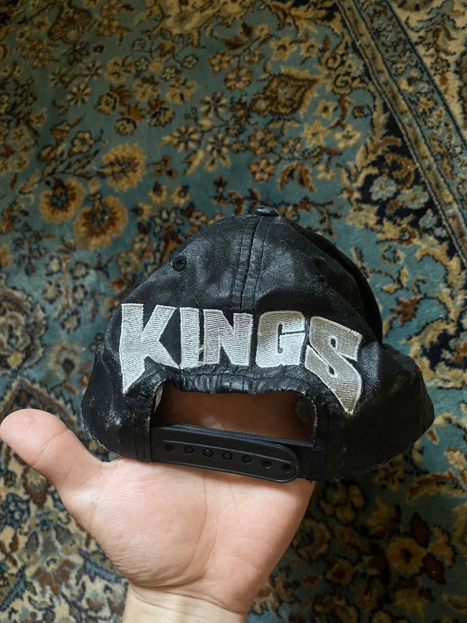 Leather × NHL × Vintage Los Angeles Kings leather cap nfl sportswear Size ONE SIZE - 2 Thumbnail