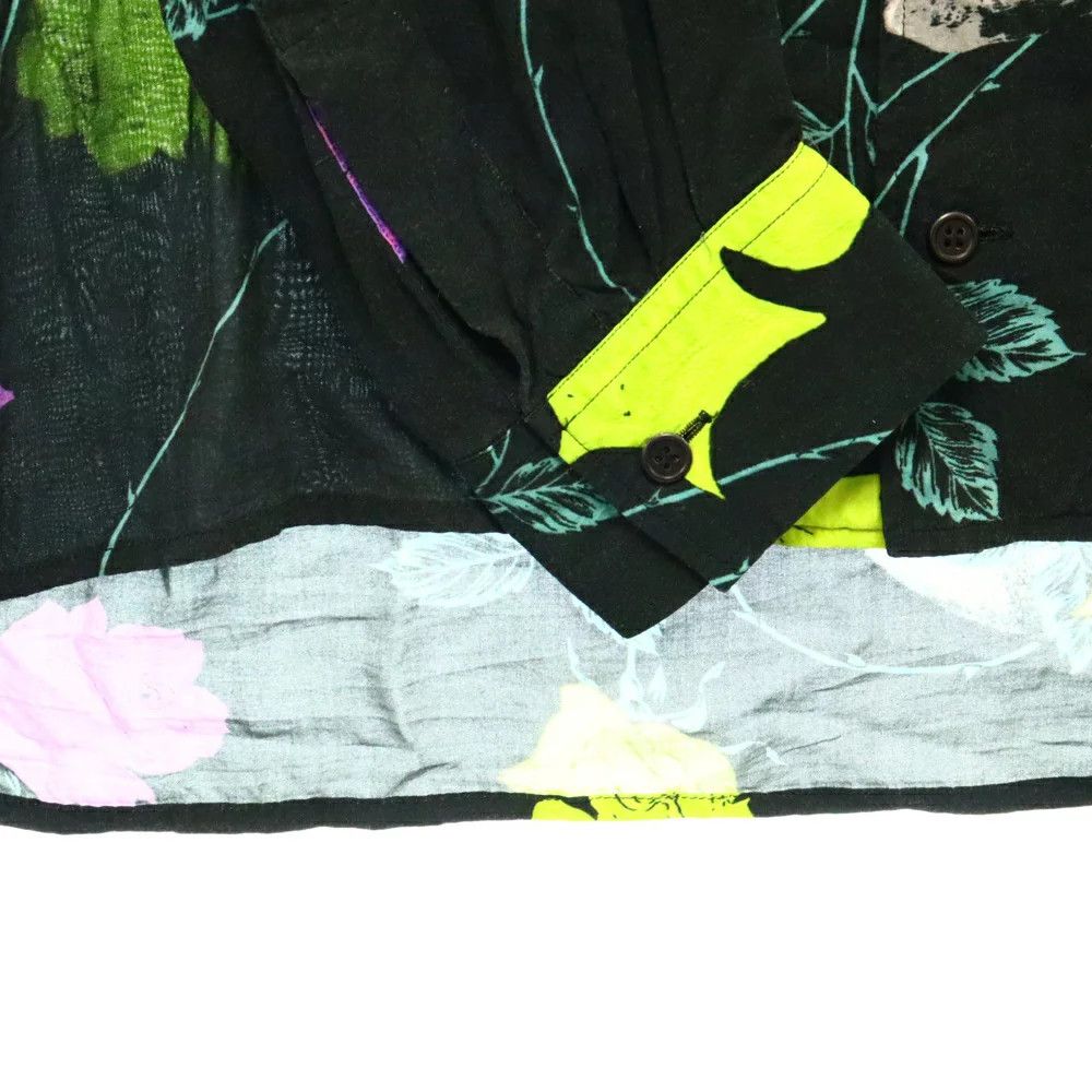 Yohji Yamamoto Yohji Yamamoto POUR HOMME 16SS Rayon Long Sleeve Shirt Size US L / EU 52-54 / 3 - 4 Thumbnail