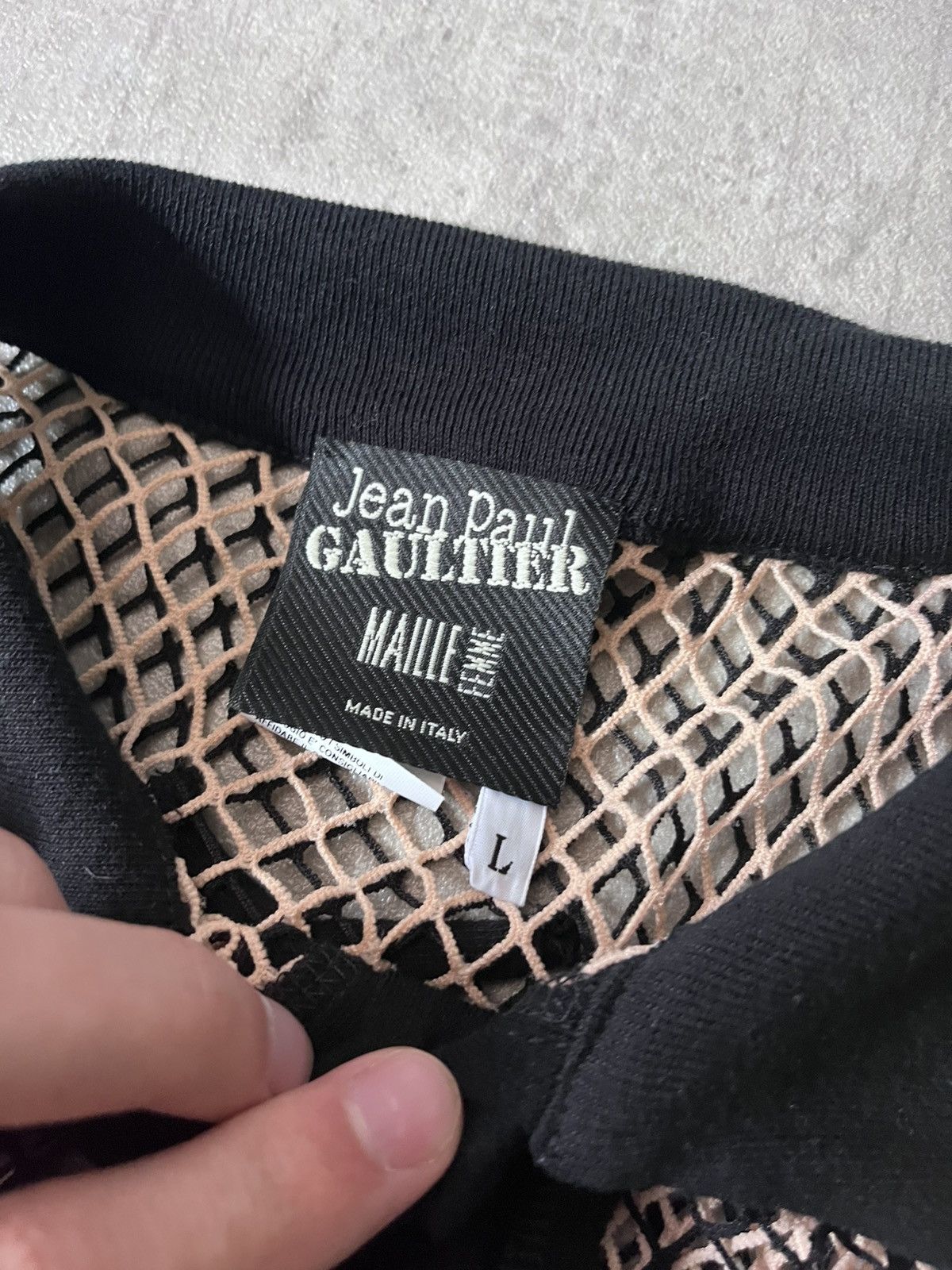 Jean Paul Gaultier Jean Paul Gaultier 2013 Mock Neck Crop top Size L / US 10 / IT 46 - 10 Thumbnail