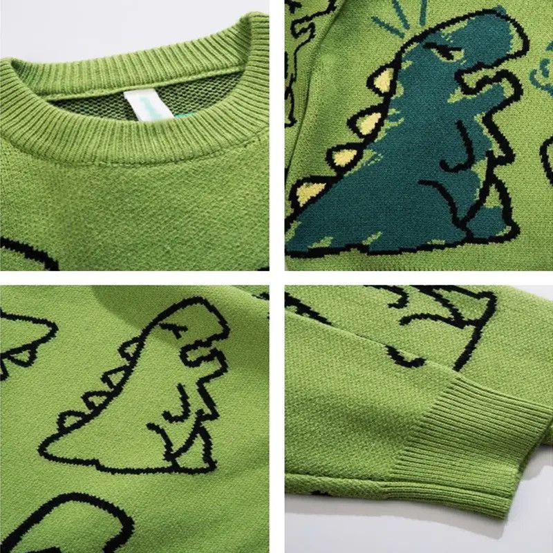 Other Crocodile Graphic Knit Sweater Size US L / EU 52-54 / 3 - 6 Thumbnail