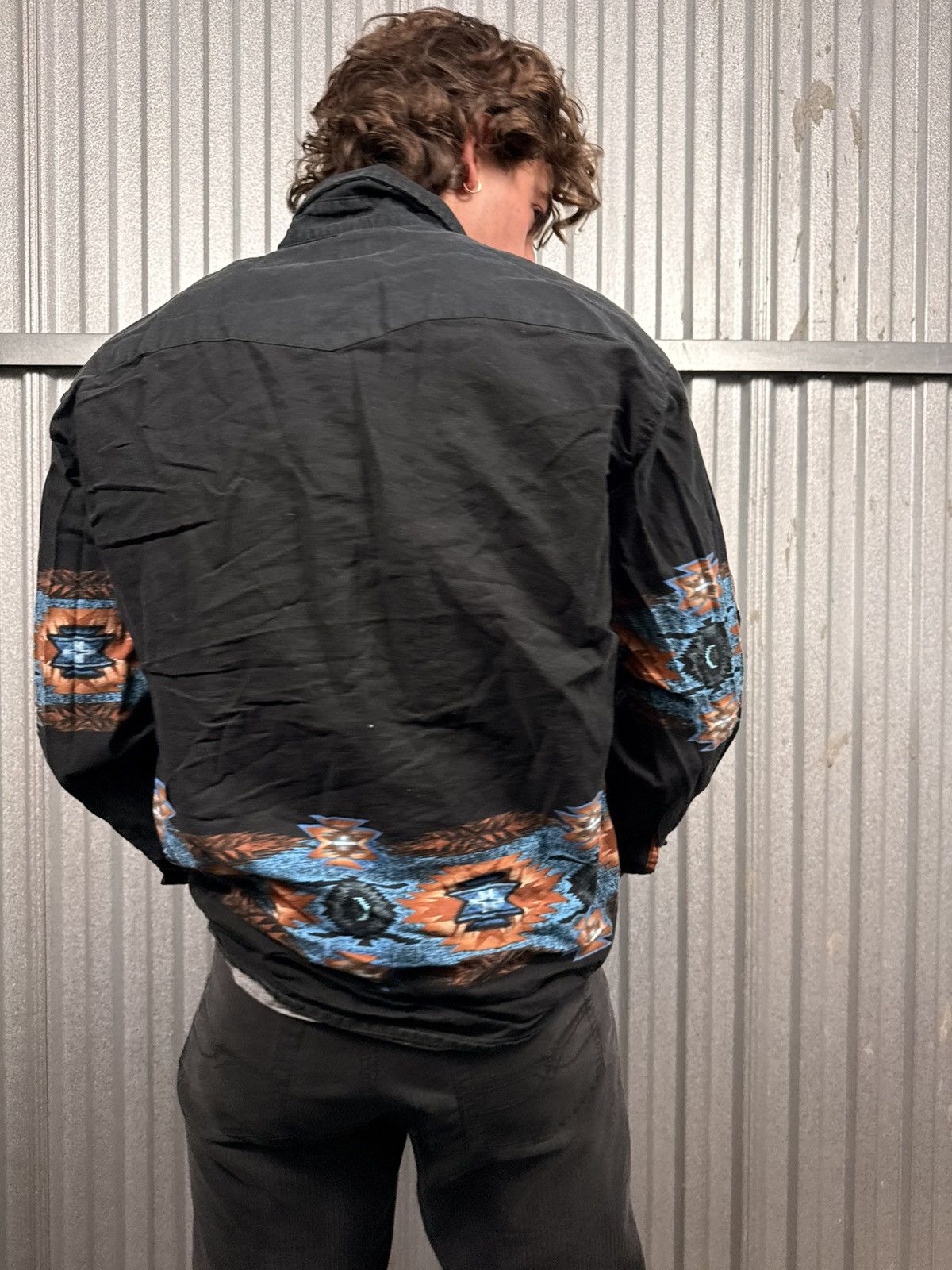 Other Vintage Canyon Guide Western Arizona Print Pearl Snap Shirt Size US L / EU 52-54 / 3 - 6 Thumbnail