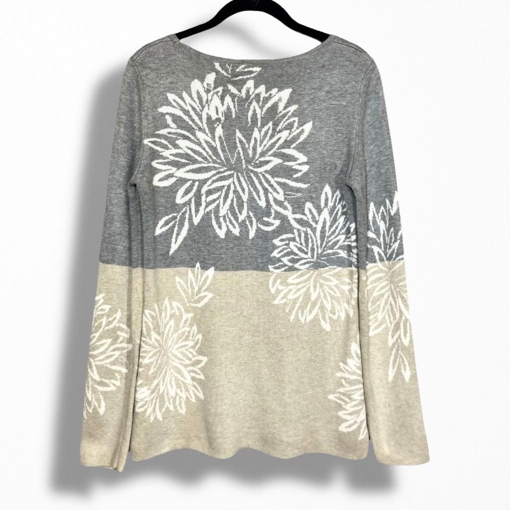 Calvin Klein Calvin Klein Floral Print Sweater Size S / US 4 / IT 40 - 2 Thumbnail