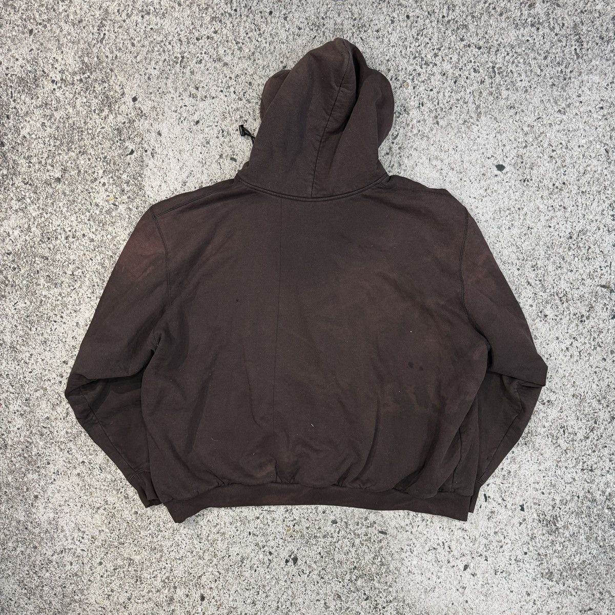 Vintage Carhartt Thrashed Faded Thermal Lined Zip Hoodie ERD GRUNGE Size US XXL / EU 58 / 5 - 2 Thumbnail