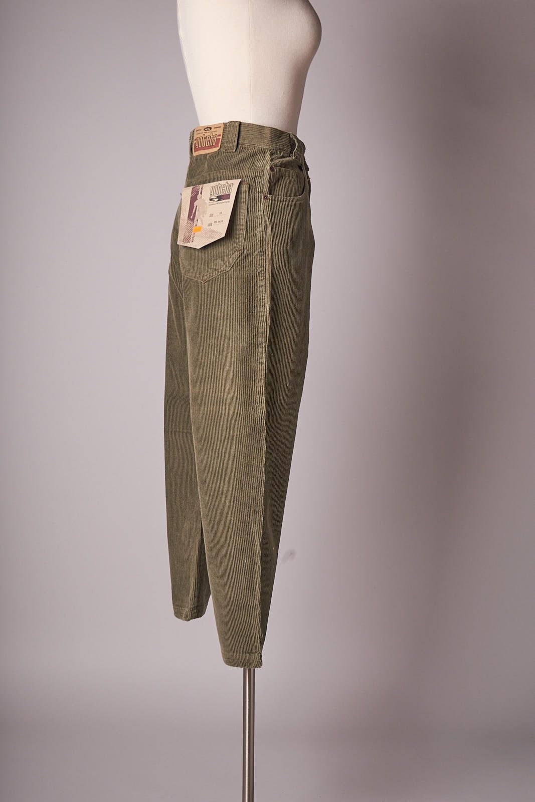 Gotcha 1990s Green Gotcha Corduroy Pants Size US 26 / EU 42 - 4 Thumbnail