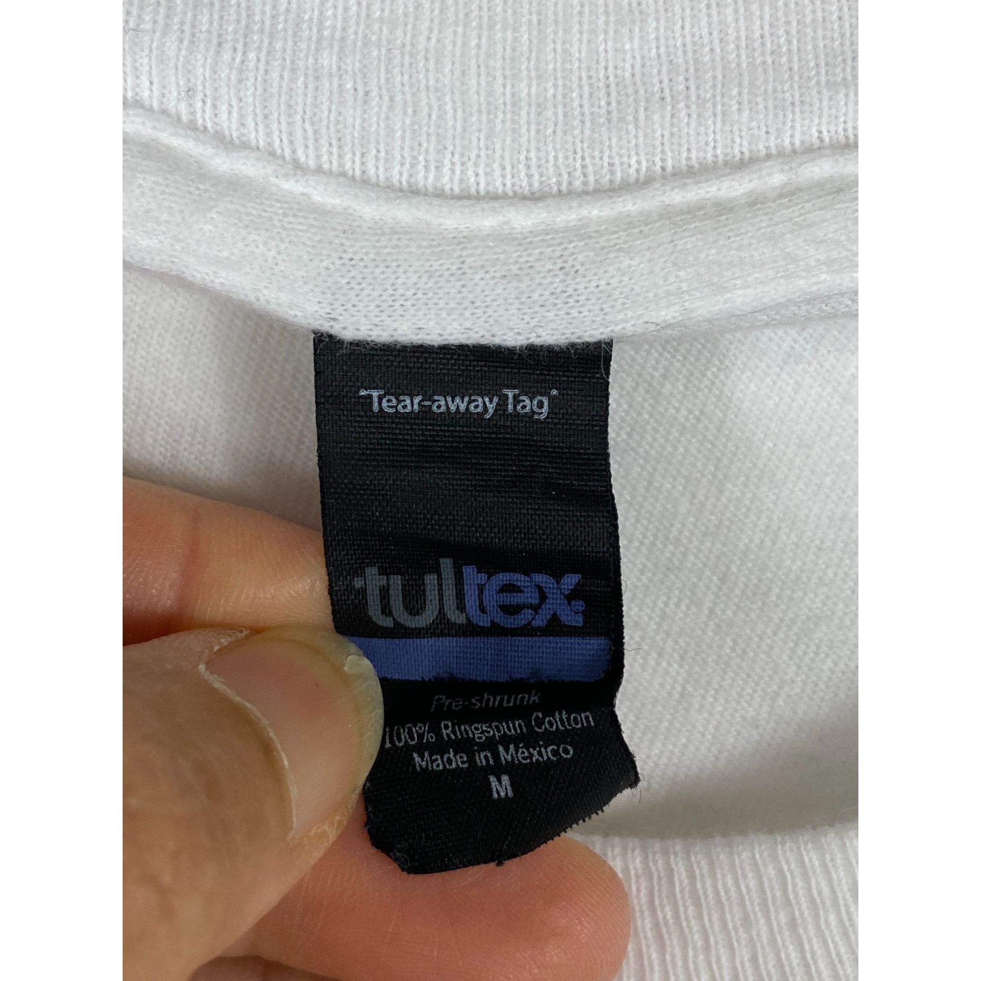 Tultex Tultex NYC MAX Schneider Graphic Tee Shirt White Medium Size US M / EU 48-50 / 2 - 2 Thumbnail