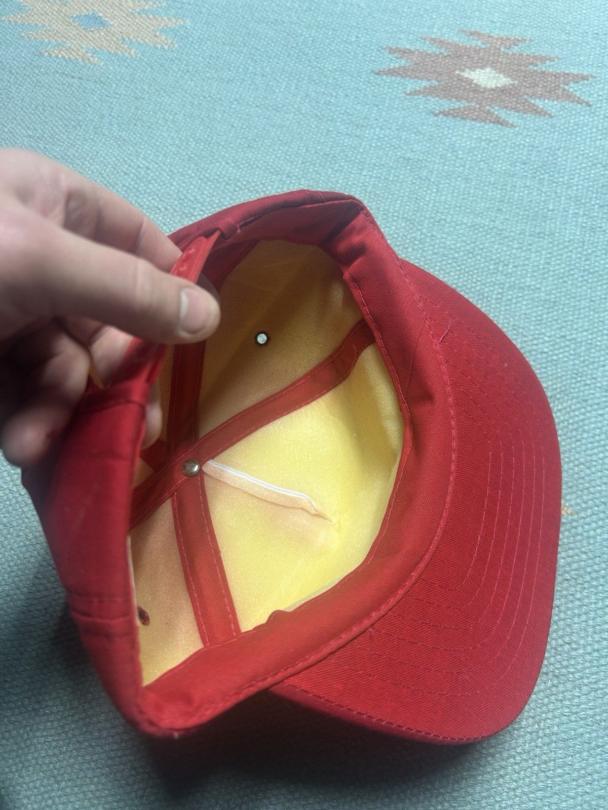Vintage Vtg trucker hat seagrams beer drinking 7 80s 90s Snap NOS Size ONE SIZE - 7 Thumbnail
