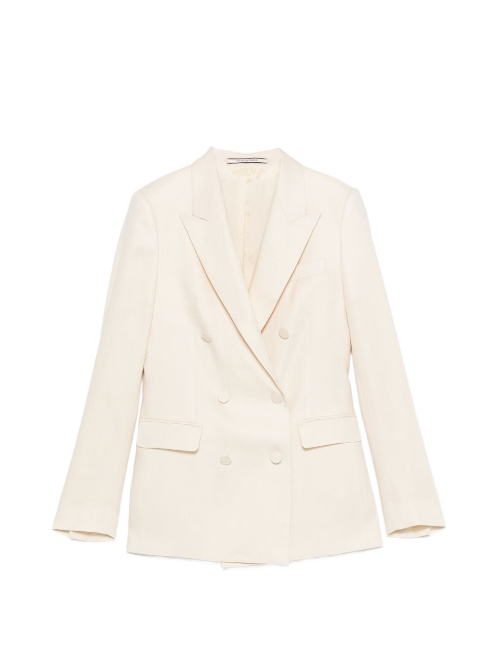 Tagliatore LINEN DOUBLE-BREASTED SUIT Size L / US 10 / IT 46 - 1 Thumbnail