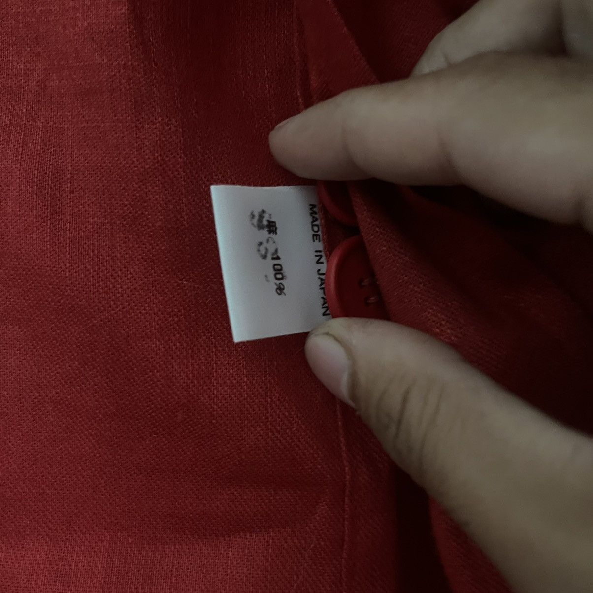 Yohji Yamamoto 80's Y's Yohji Yamamoto Single Button Hemp Blazer Size 38R - 9 Thumbnail