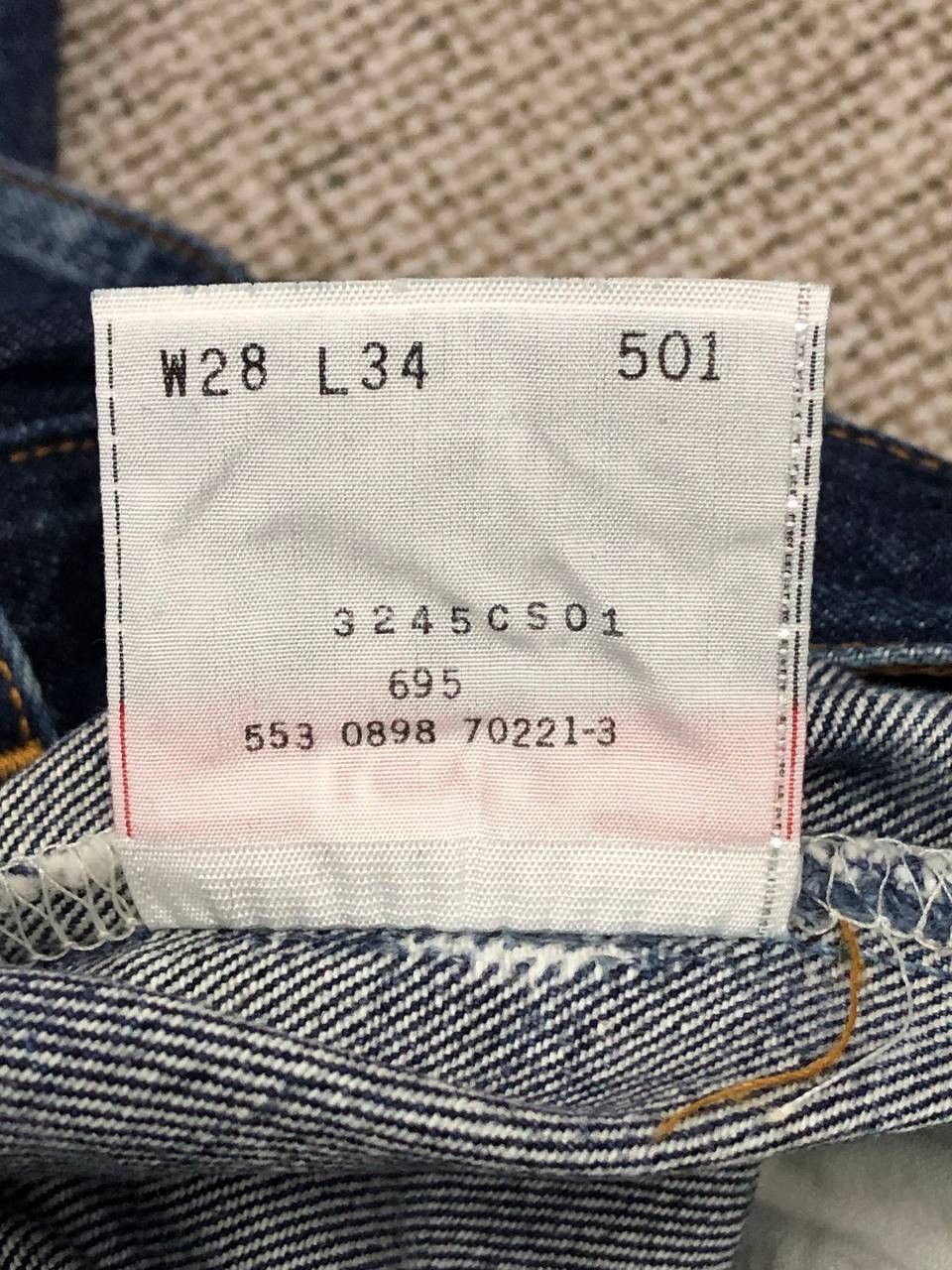 Levi's 90s Vintage Levis 501 Made In USA Jeans Size US 26 / EU 42 - 24 Thumbnail