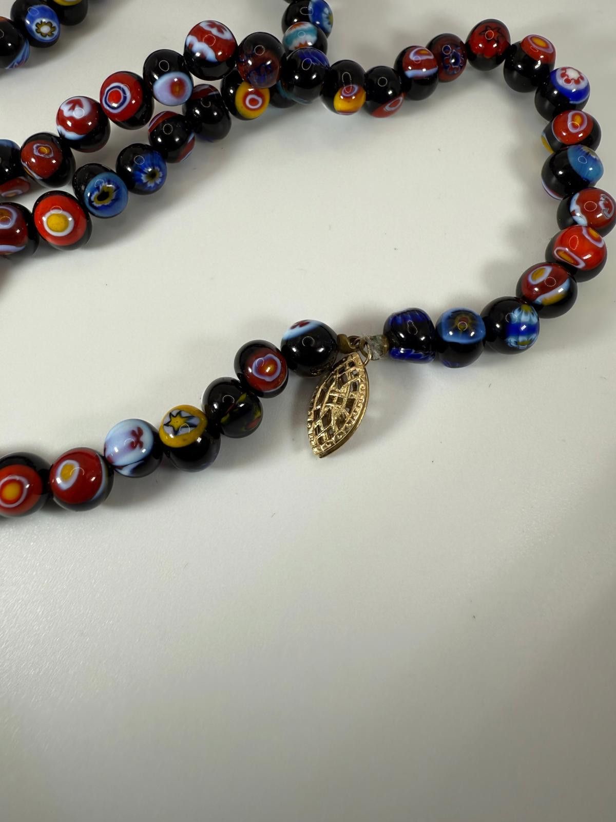 Unknown London 90's Italian Murano Glass Millefiori Necklace Size ONE SIZE - 3 Thumbnail