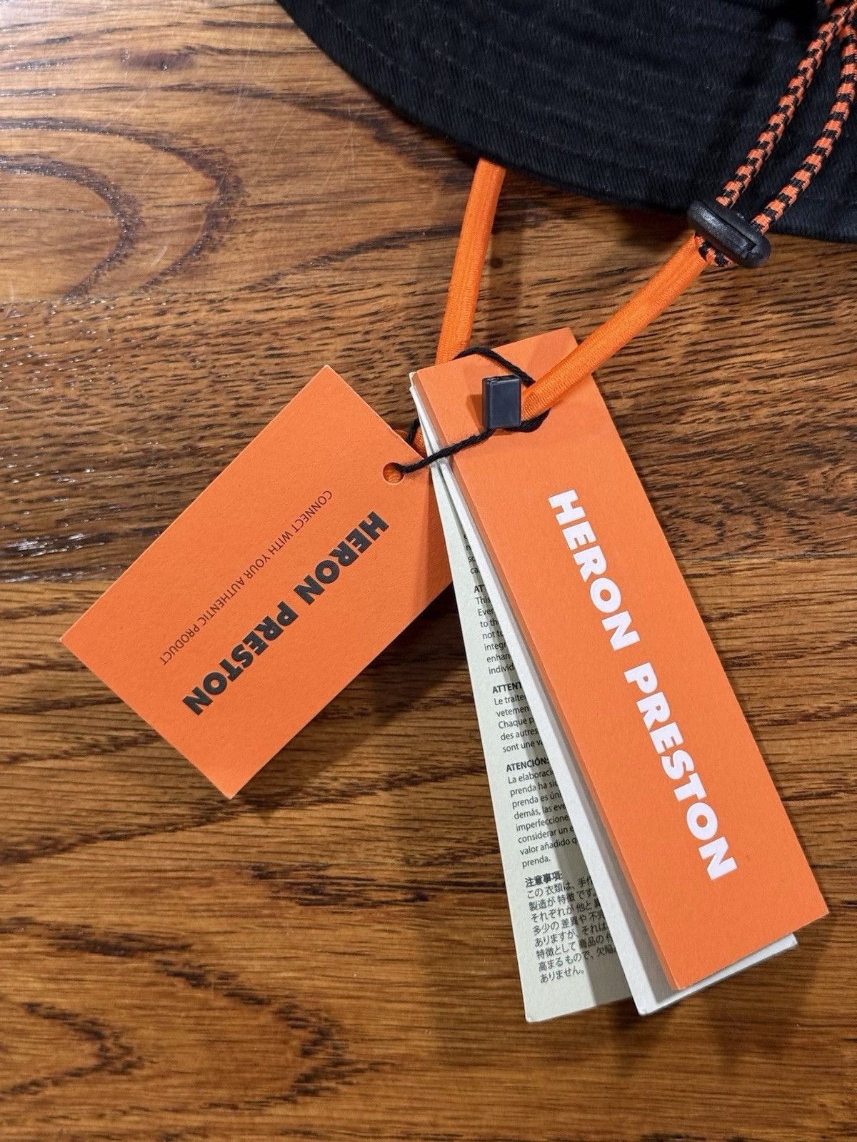 Heron Preston Heron Preston Twill Bucket Hat Black Adult Size S/M NWT Size ONE SIZE - 6 Thumbnail