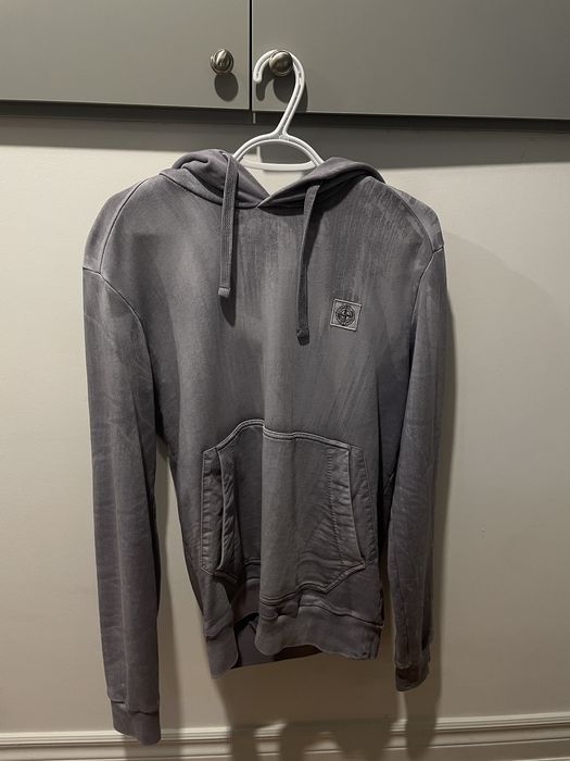 Stone Island Stone Island Patch Program Garment Dyed Hoodie