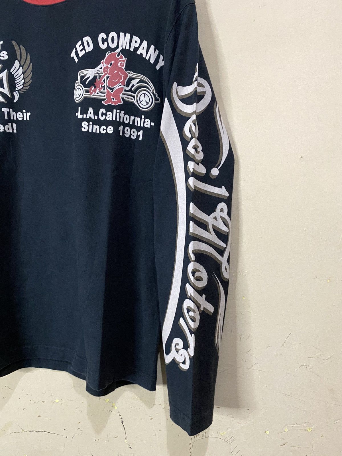 Tedman Rare Tedman Company “Devil Motors” Long Sleeve Size US M / EU 48-50 / 2 - 5 Thumbnail