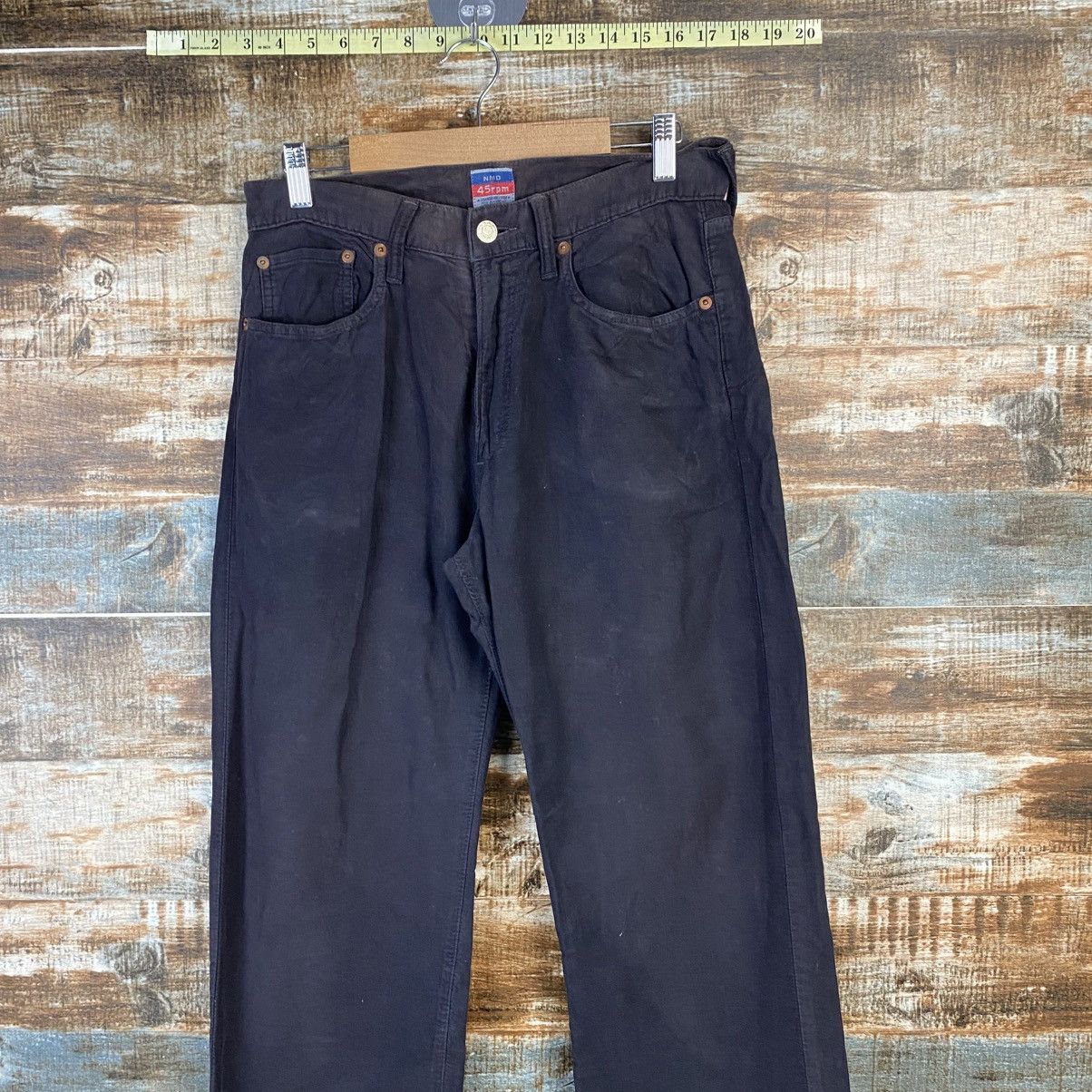 45rpm DL NMD 45 RPM Black Casual Pants #C1281 Size US 31 - 2 Thumbnail