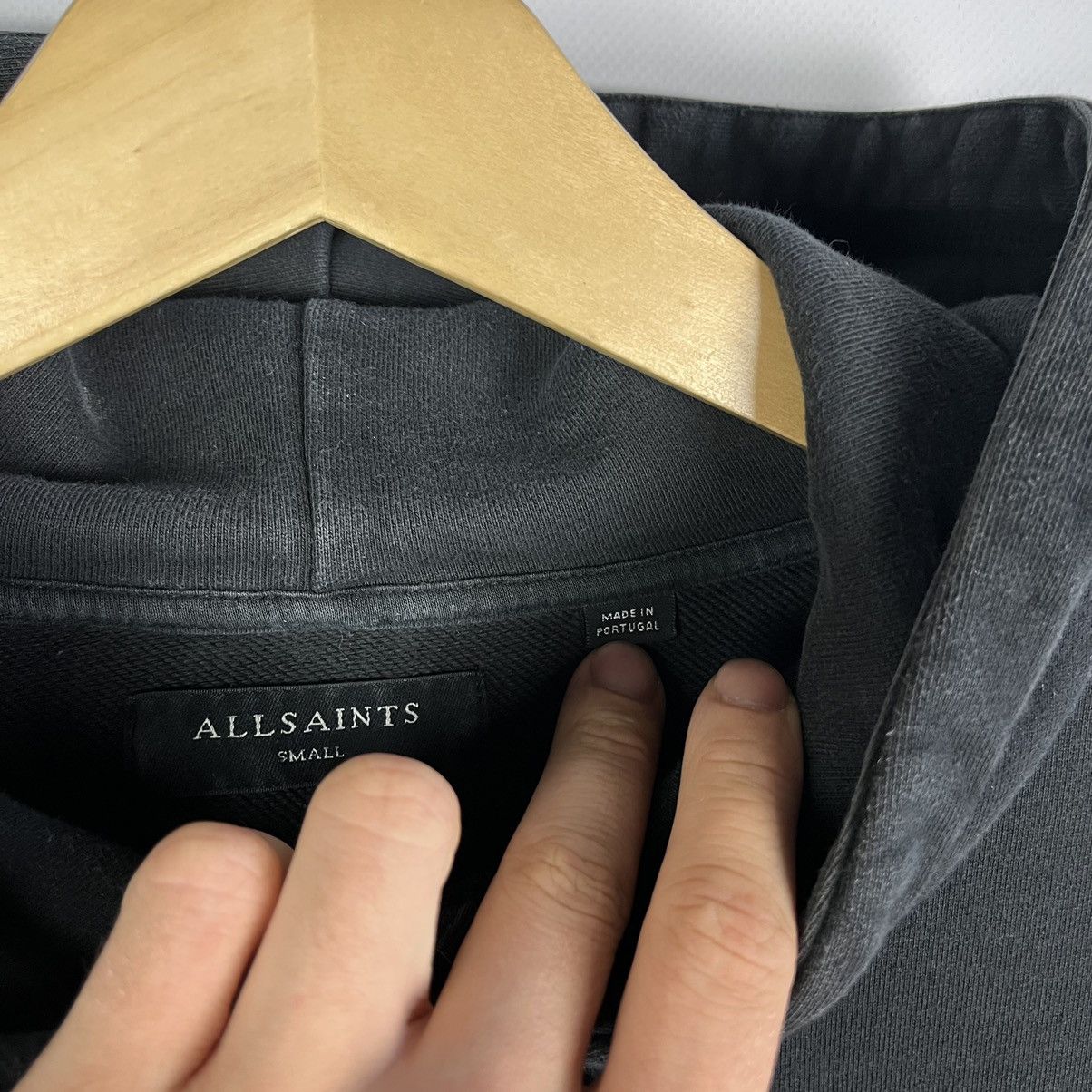 Allsaints Allsaints Hoodie Men's Size Small Vincente Oth Hoody Black Size US S / EU 44-46 / 1 - 7 Thumbnail